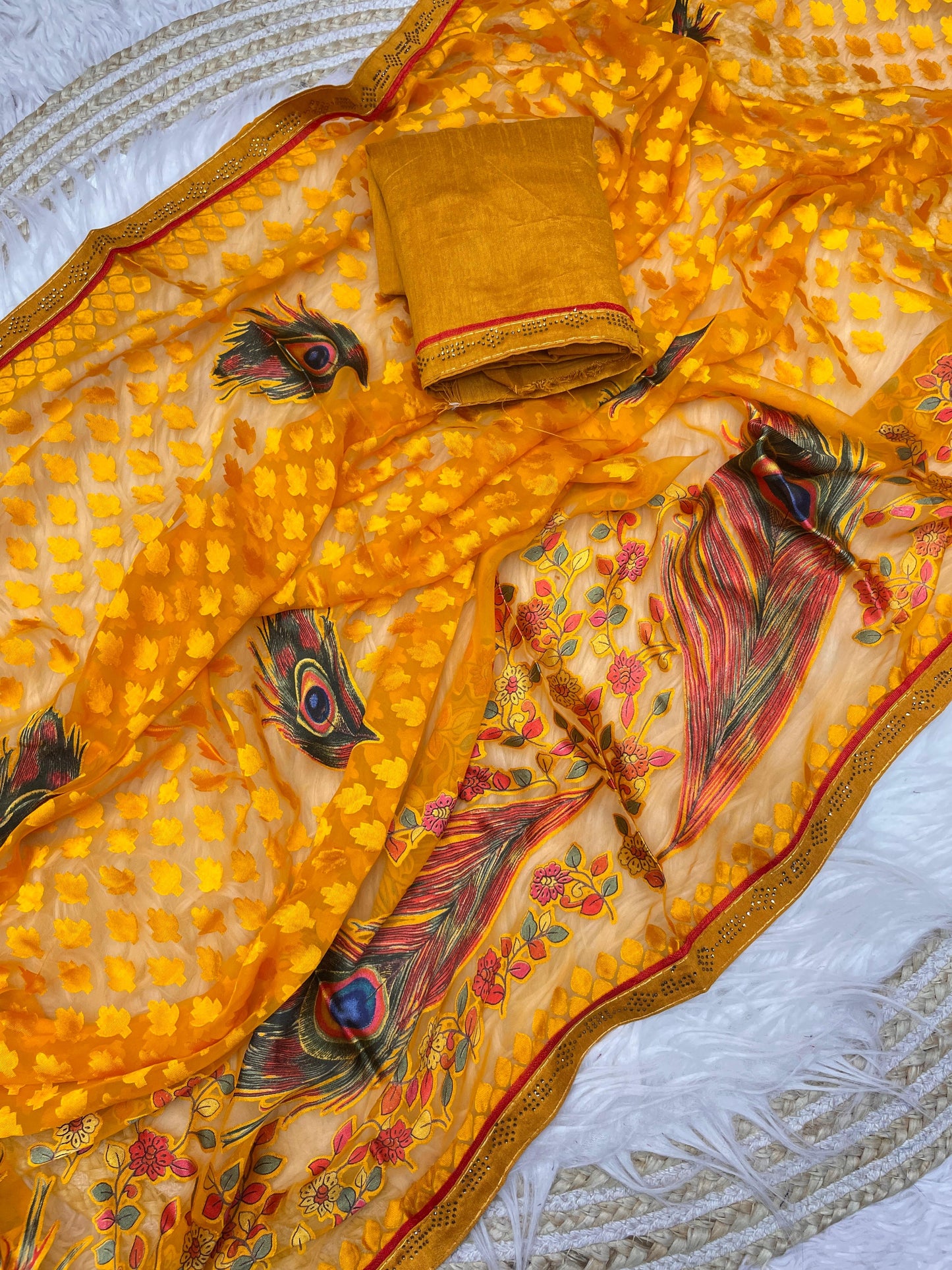 Kayatri New Viscose Baroso Printed Saree