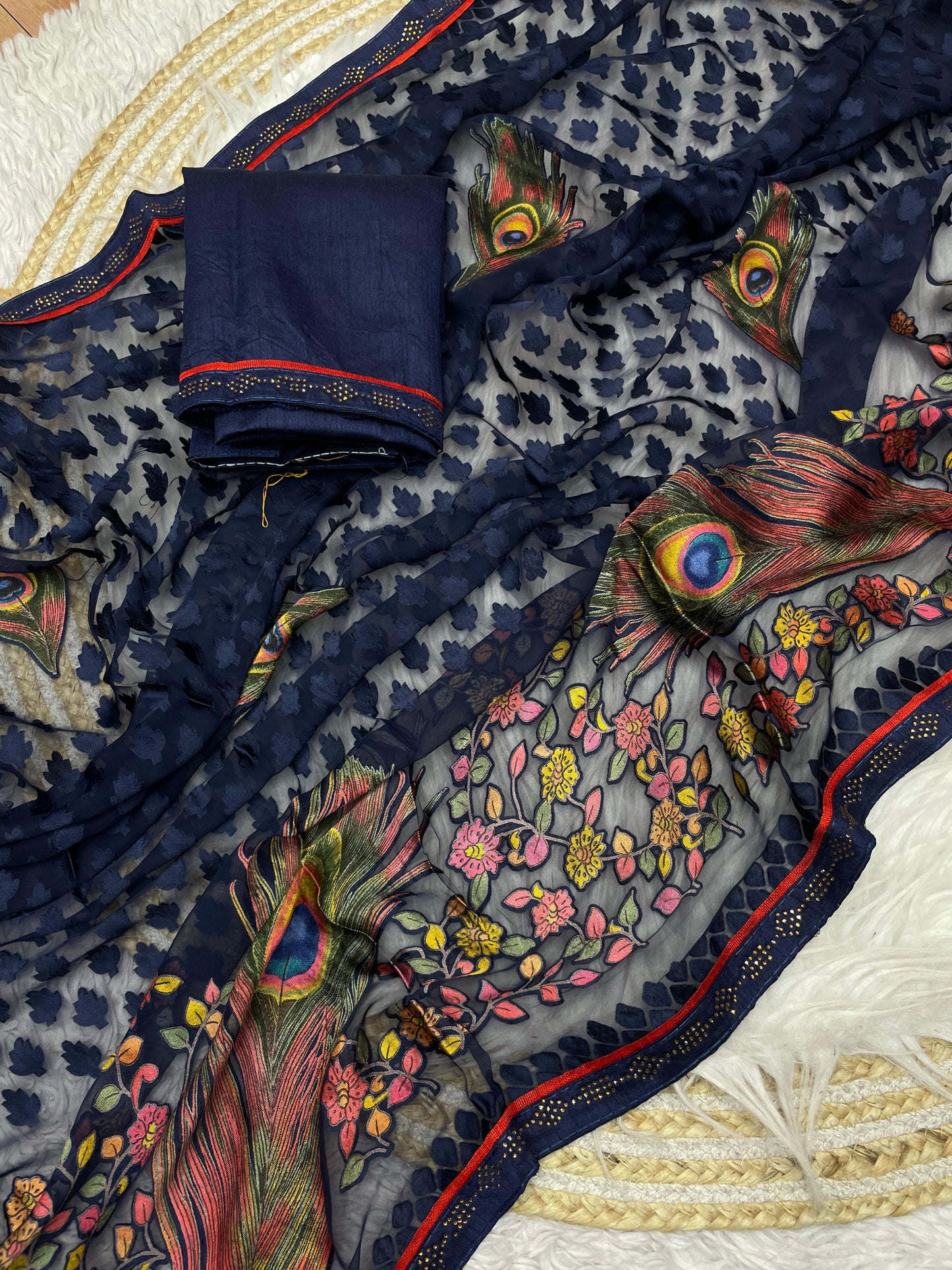 Kayatri New Viscose Baroso Printed Saree
