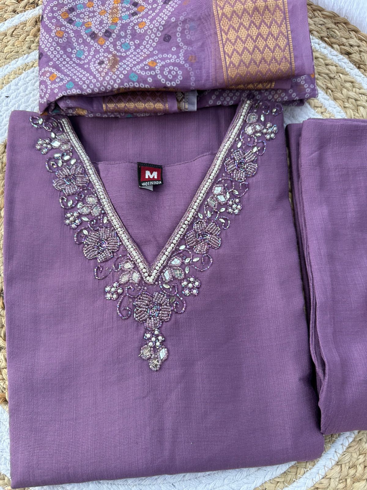 Kayatri New Vatican Silk Chanderi Digital Print Suit