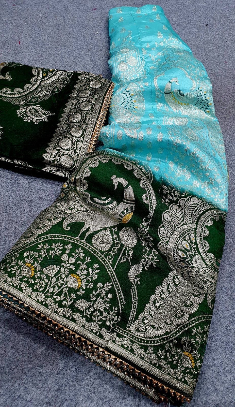 Kayatri New Designer Pure Banarasi Dola Silk Lehenga