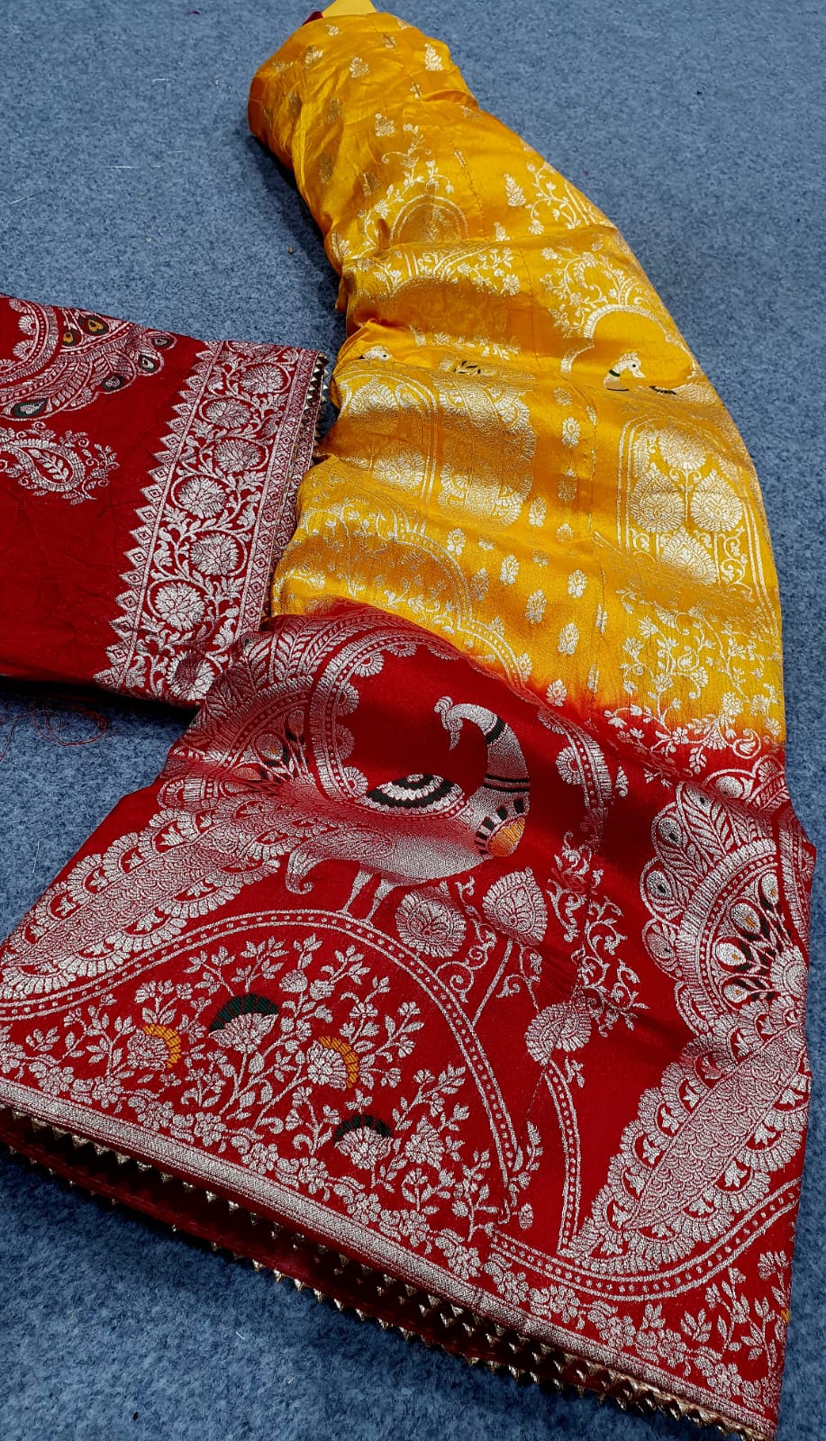 Kayatri New Designer Pure Banarasi Dola Silk Lehenga