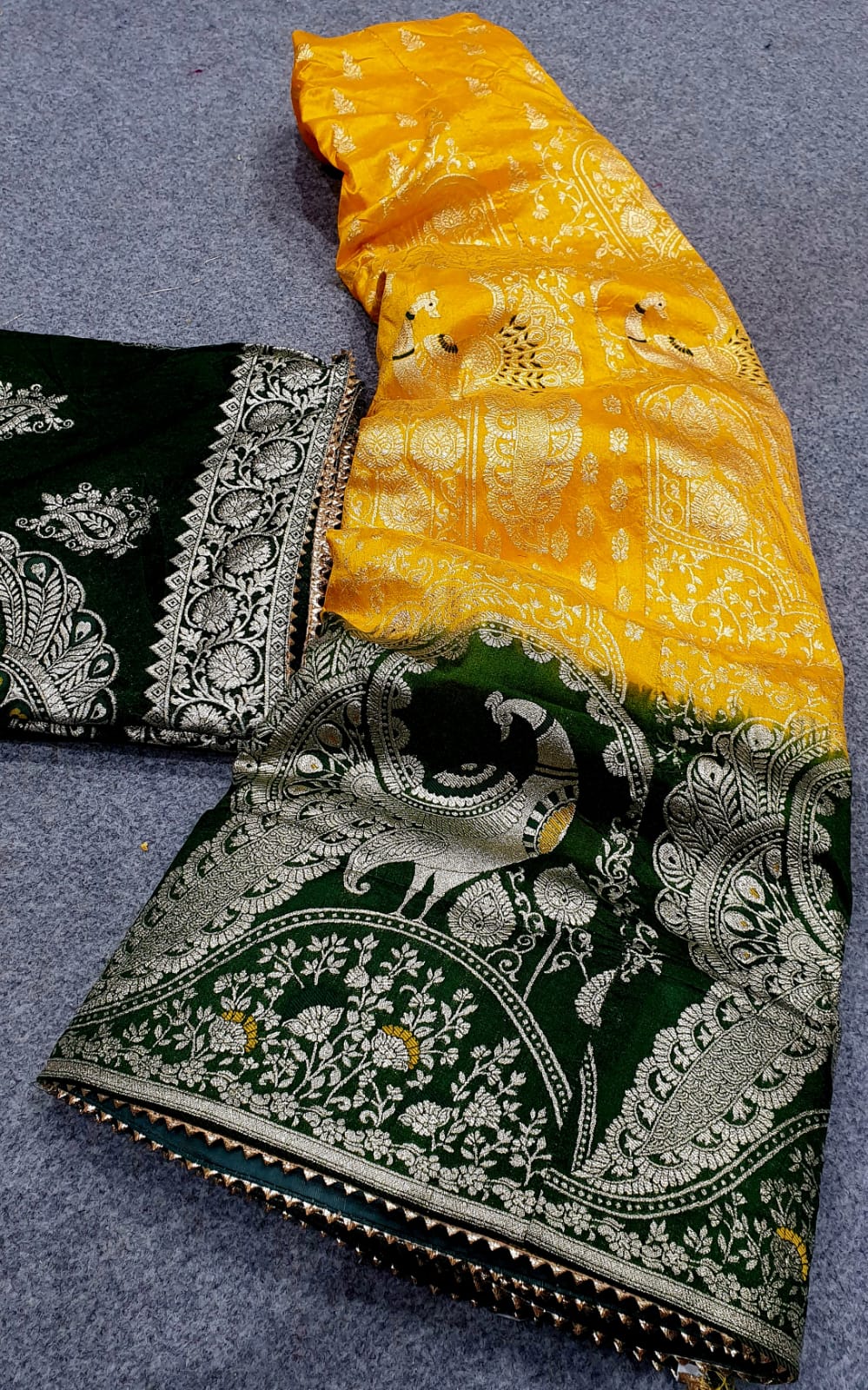 Kayatri New Designer Pure Banarasi Dola Silk Lehenga