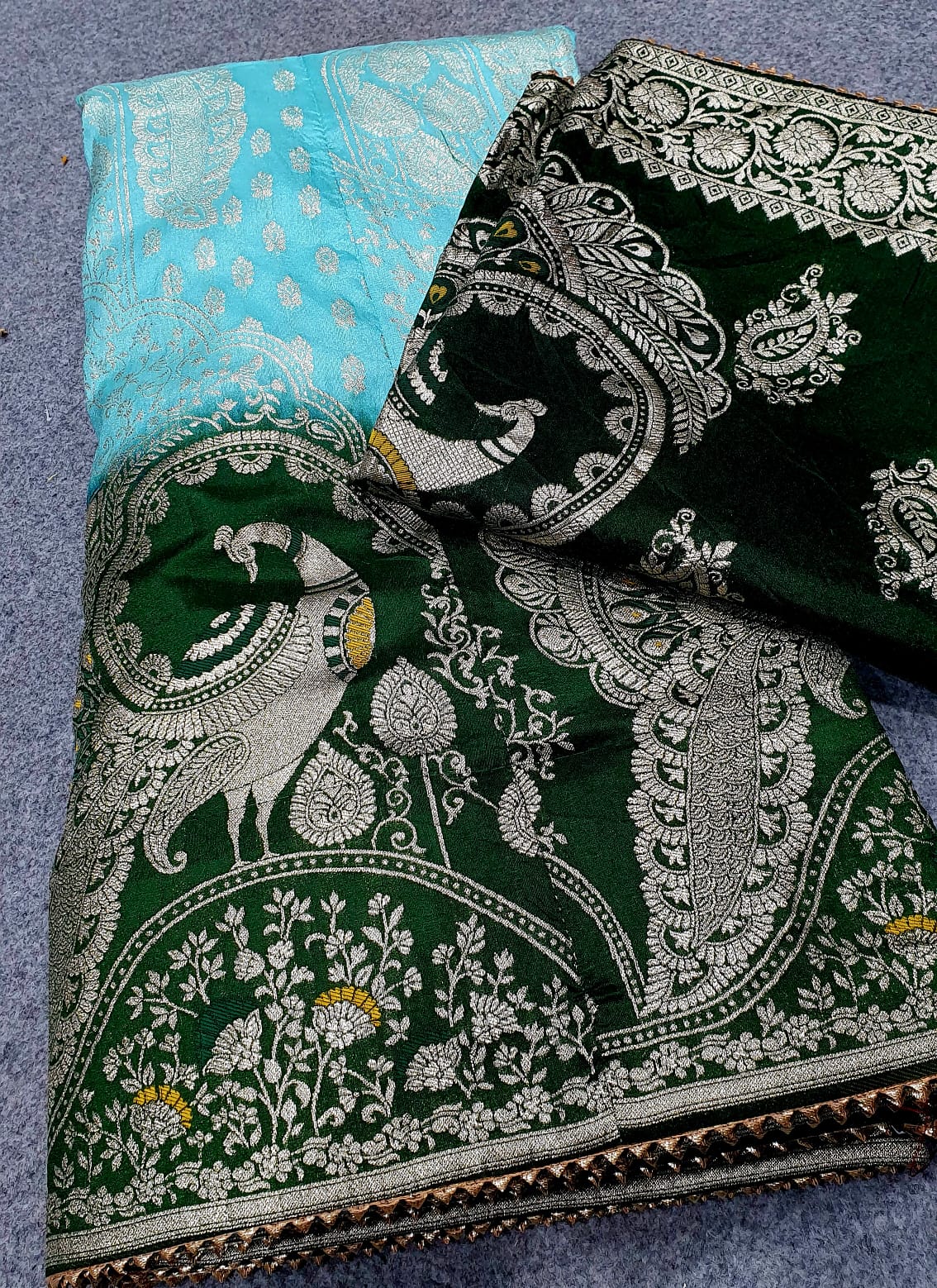 Kayatri New Designer Pure Banarasi Dola Silk Lehenga