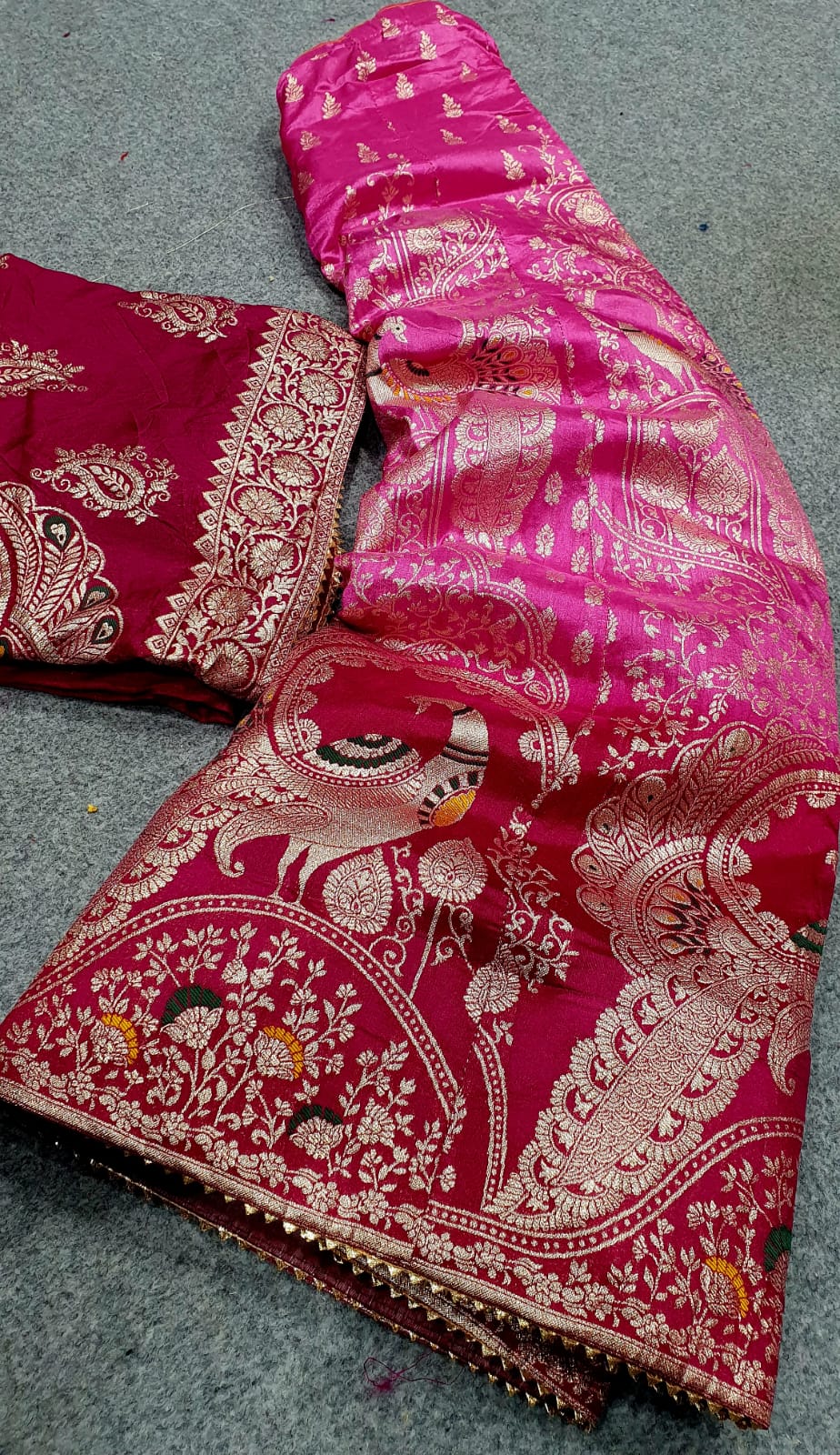 Kayatri New Designer Pure Banarasi Dola Silk Lehenga