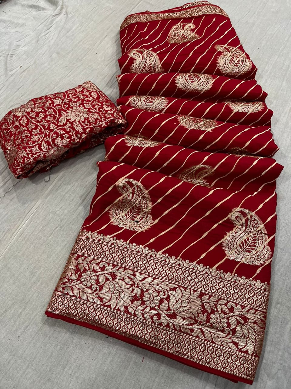 Kayatri New Pure Russian Silk Heavy Zari Weaving Saree