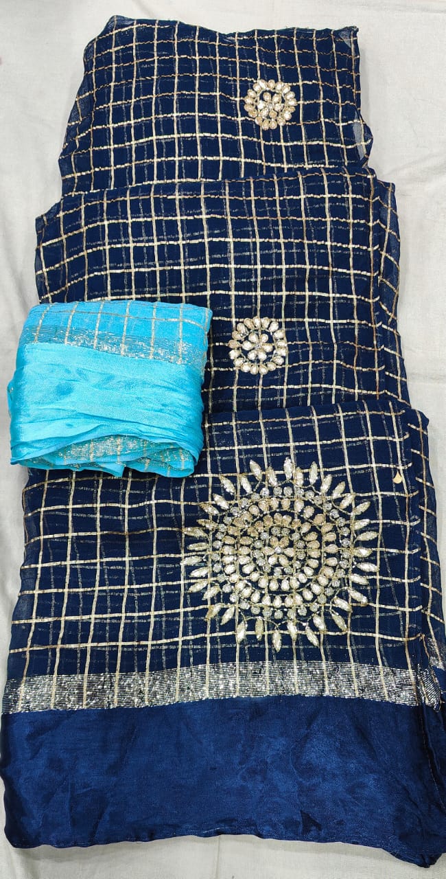 Kayatri New Pure Viscose Georgette Designer Saree