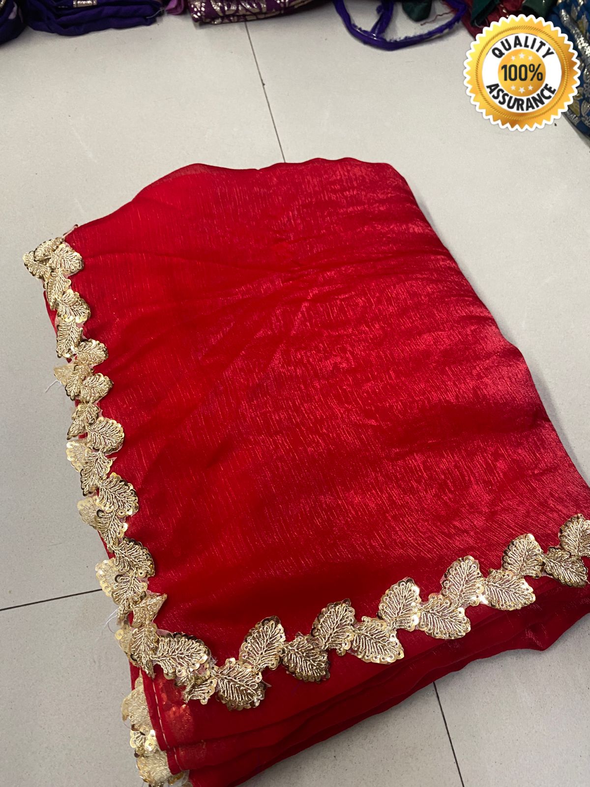 Kayatri New Designer Fandy Chiffon Silk Sequence Work Saree