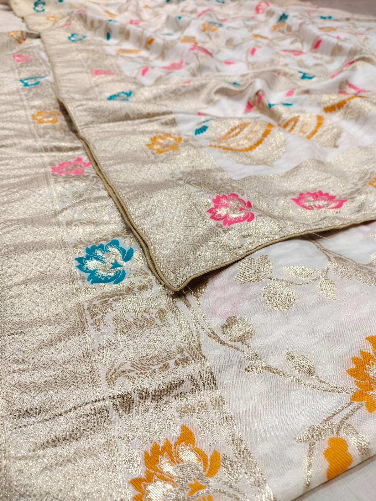 Kayatri New Designer Pure Rasian Dola Silk Saree