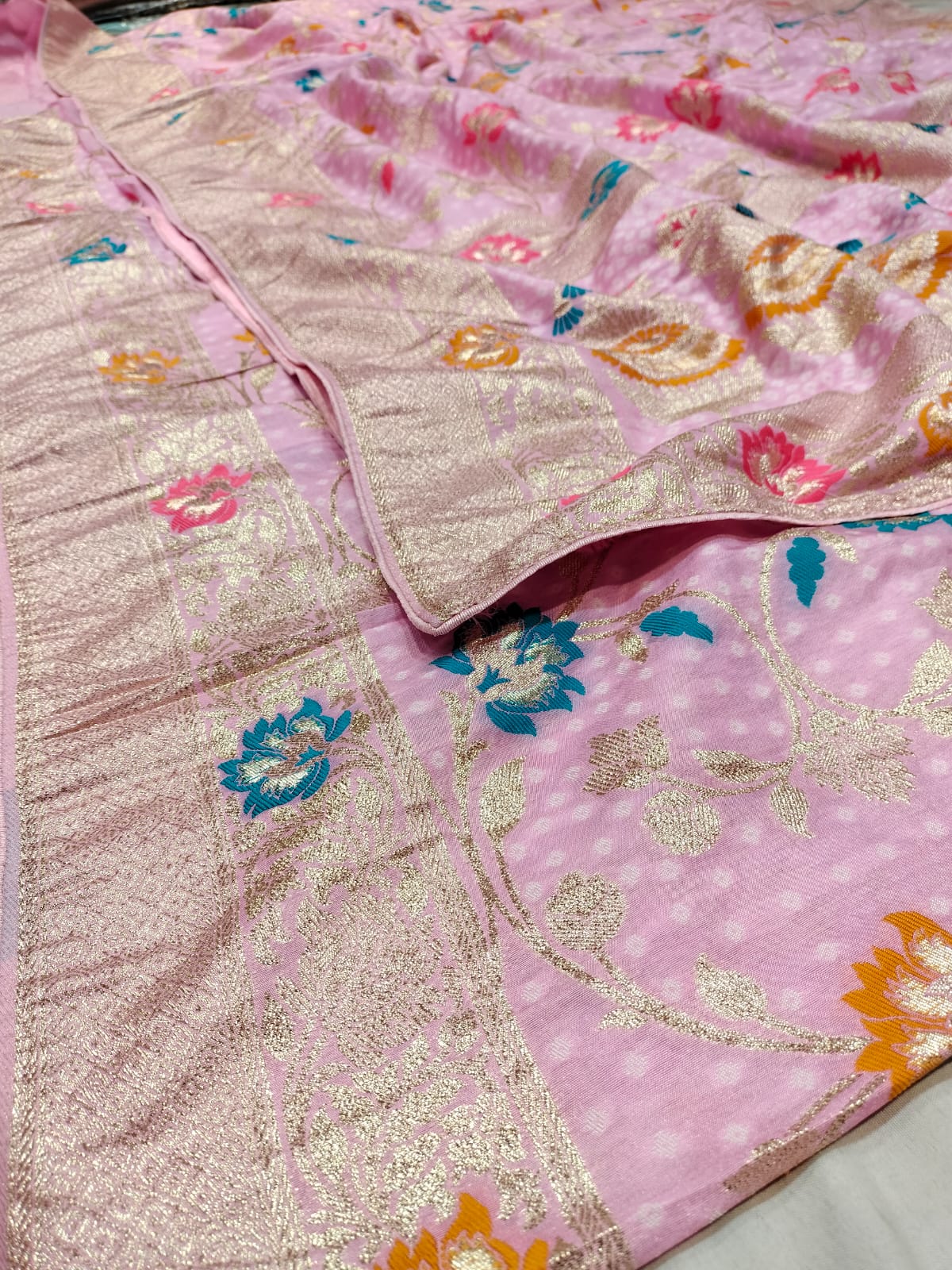 Kayatri New Designer Pure Rasian Dola Silk Saree