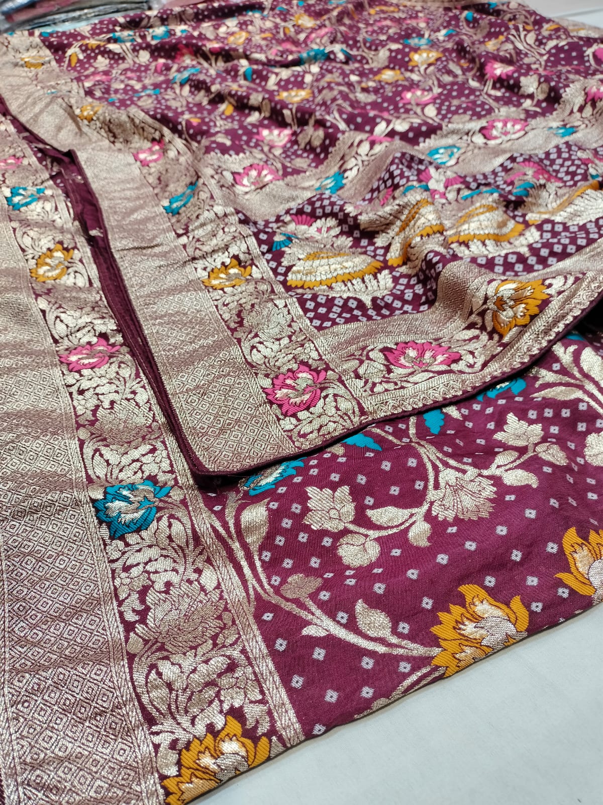 Kayatri New Designer Pure Rasian Dola Silk Saree