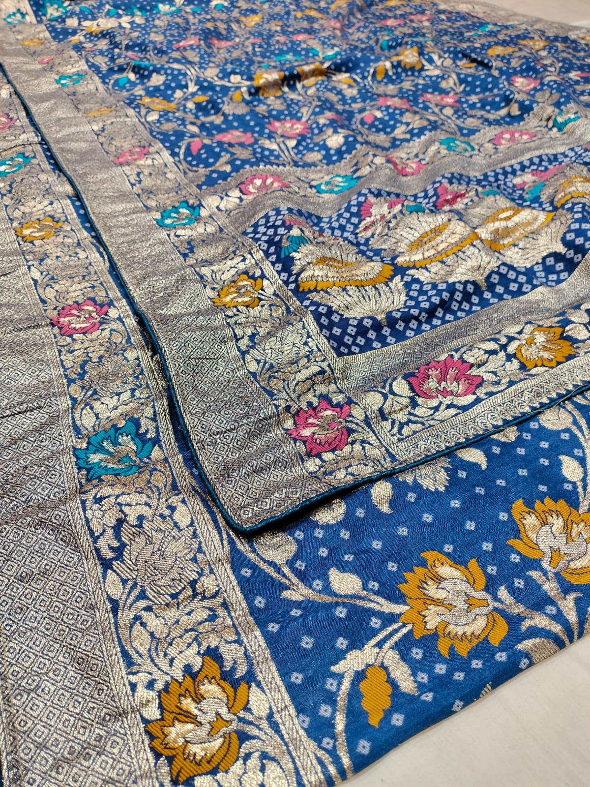 Kayatri New Designer Pure Rasian Dola Silk Saree