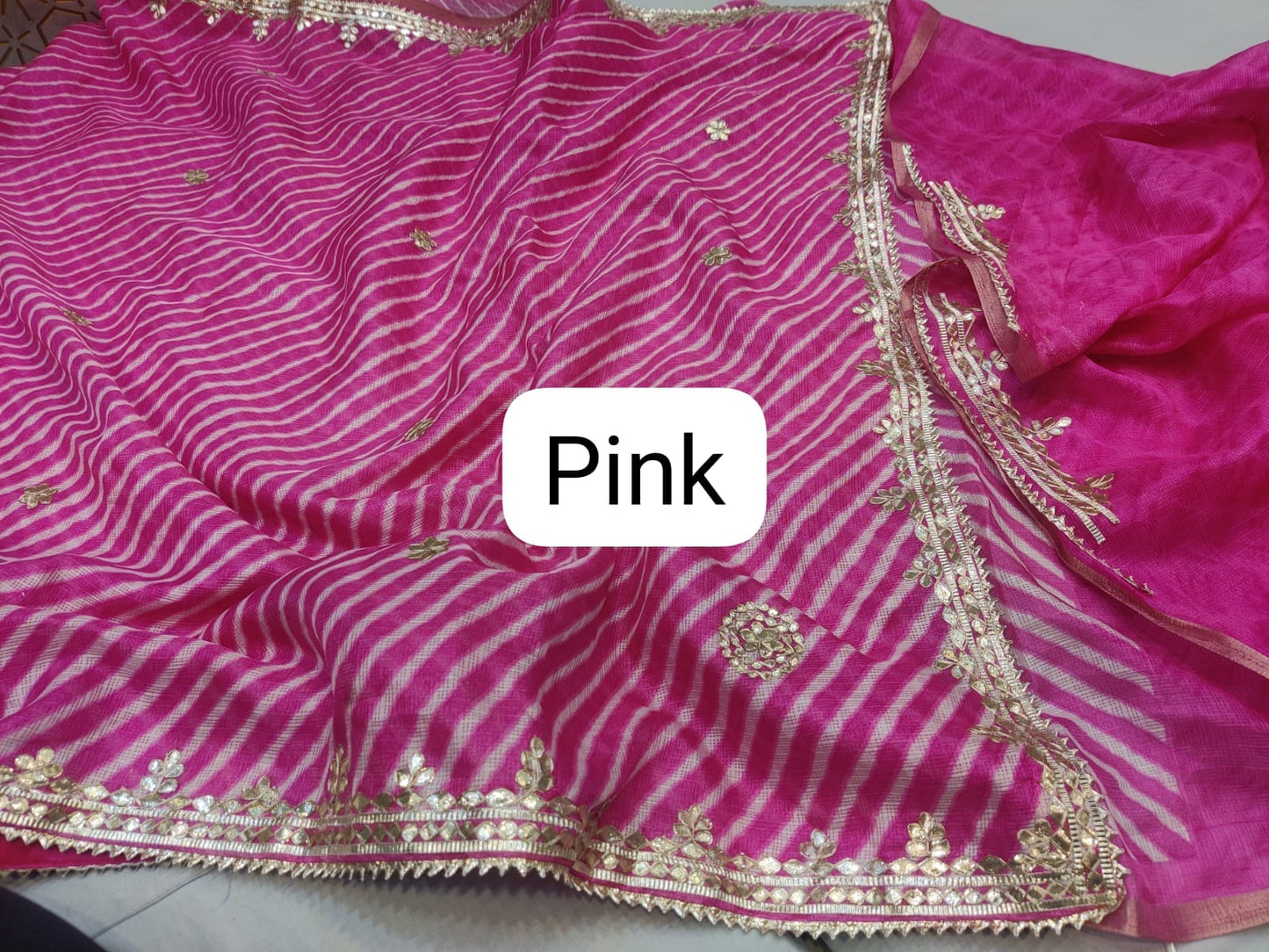 Kayatri New Pure Munga Cotton Checks Designer Saree