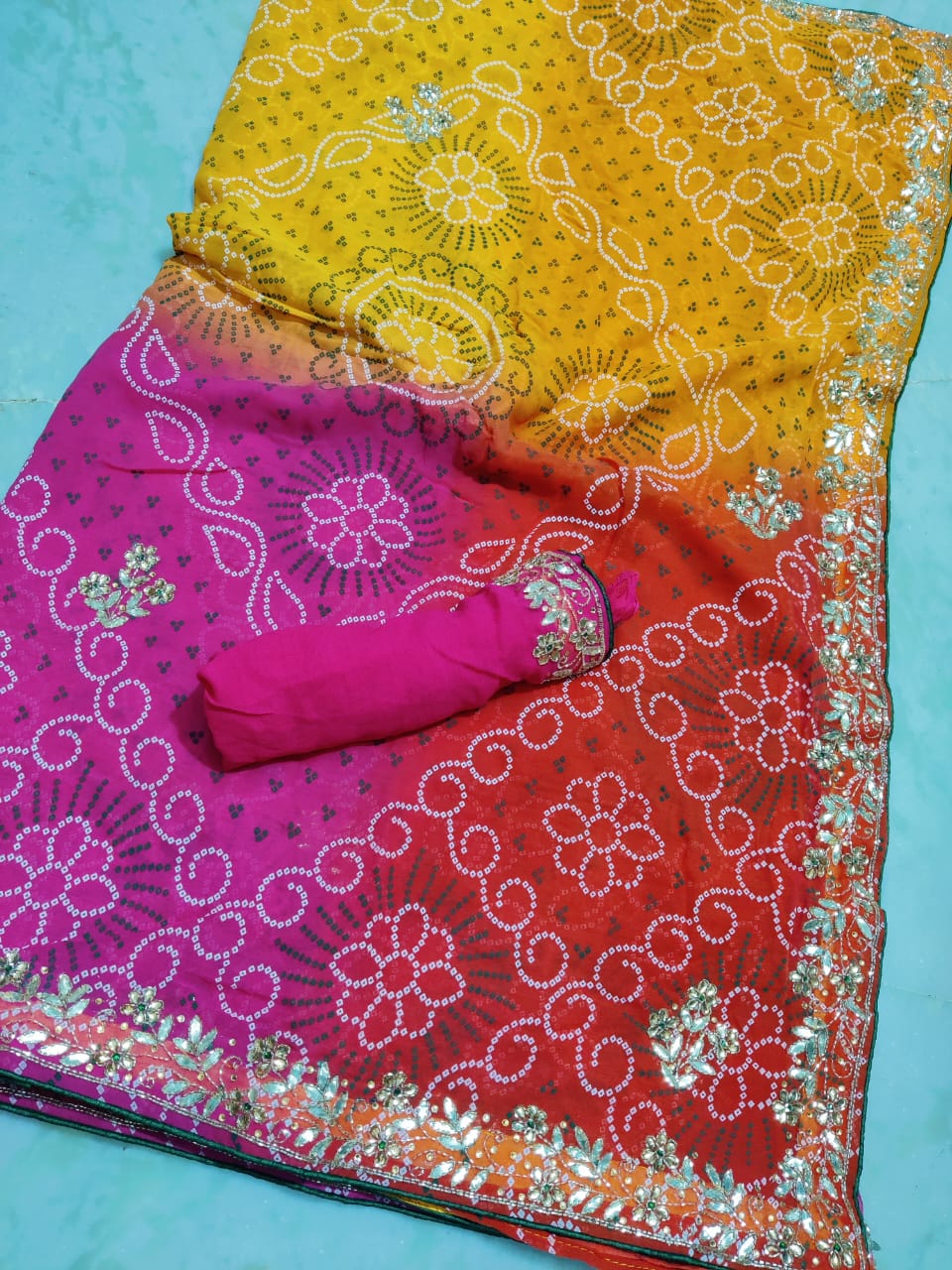 Kayatri New Designer Multi Coloured Saree