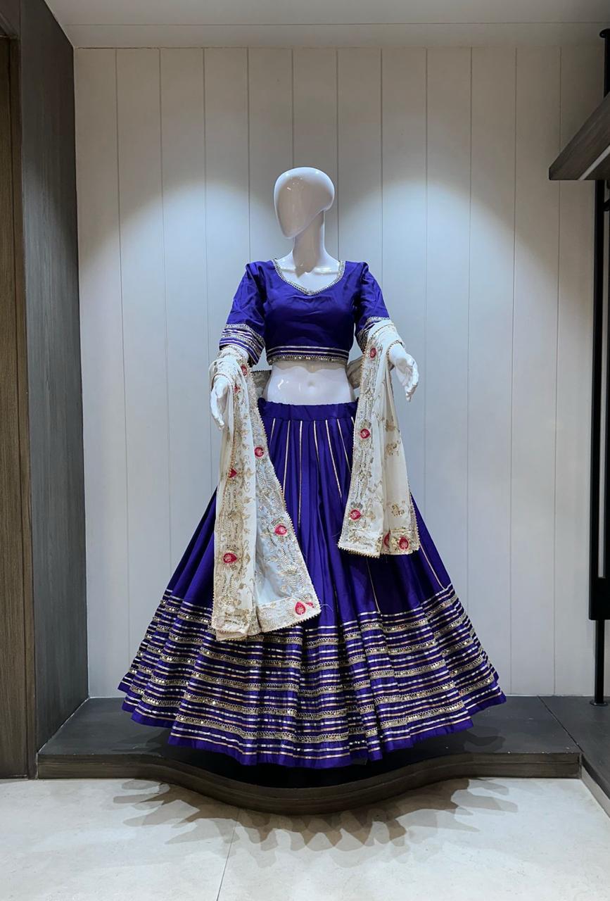 Kayatri New Designer Pure Reyon Cotton Lehenga