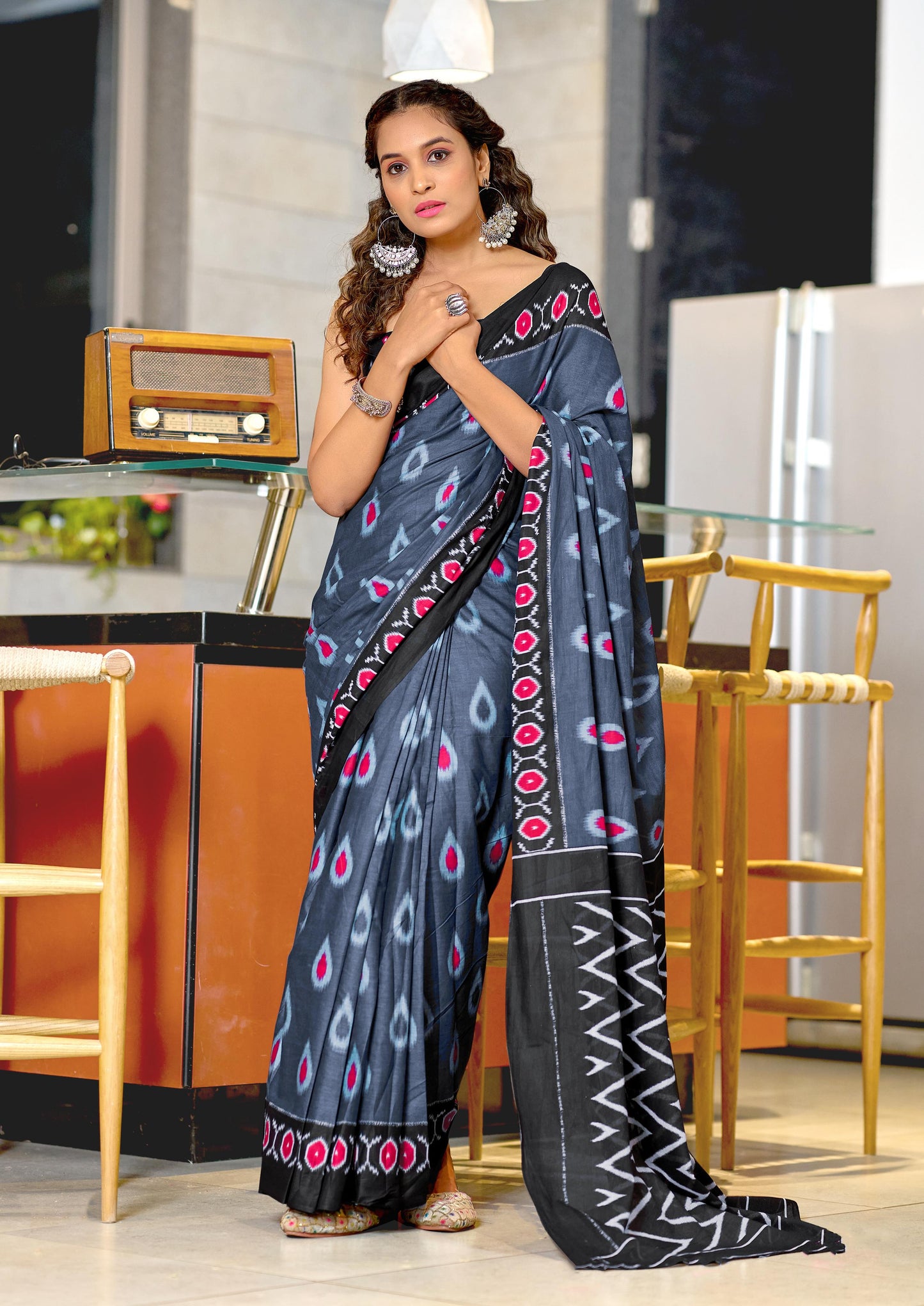 Kayatri New Mulmul Cotton Printed Saree
