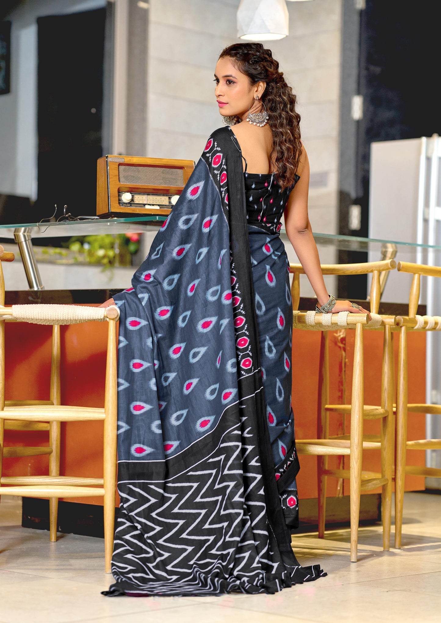 Kayatri New Mulmul Cotton Printed Saree