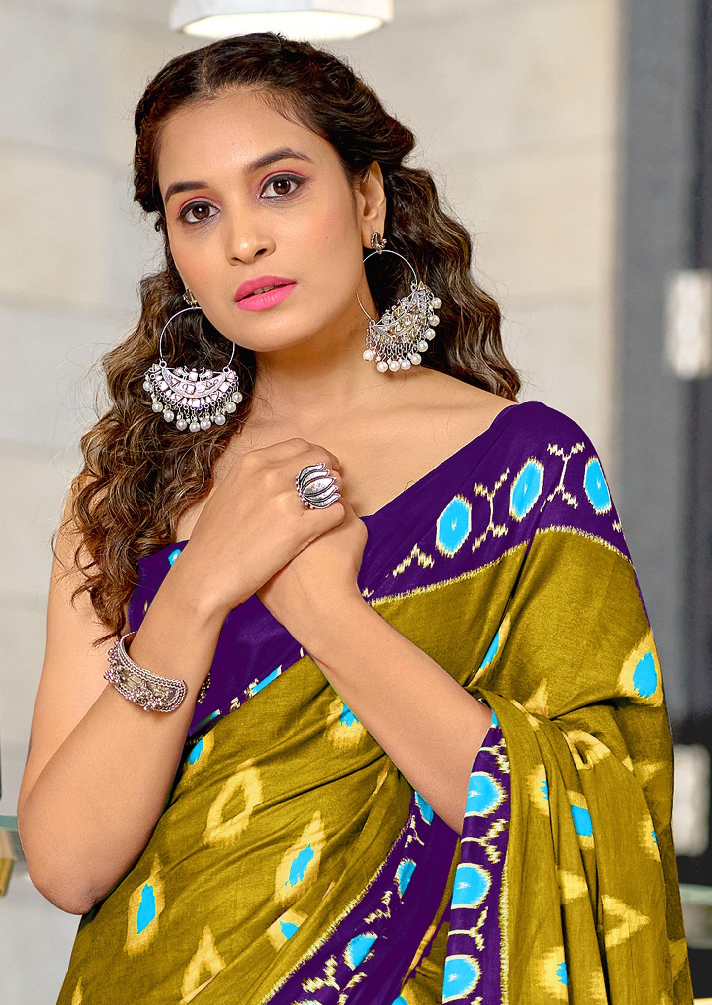 Kayatri New Mulmul Cotton Printed Saree