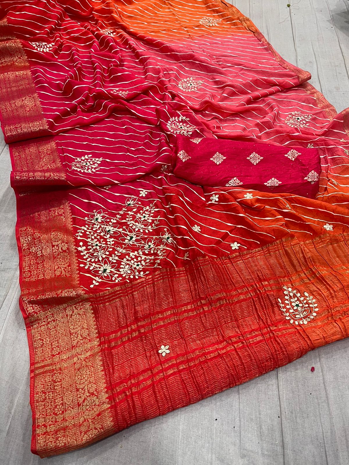 Kayatri New Designer Pure Rashiyan Dola Silk Saree