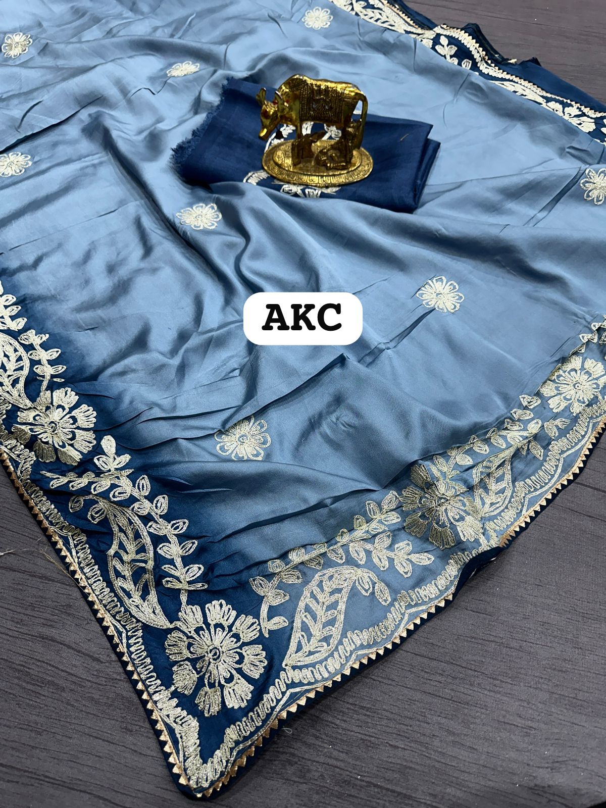 Kayatri New Pure Soft Chinon Silk Saree