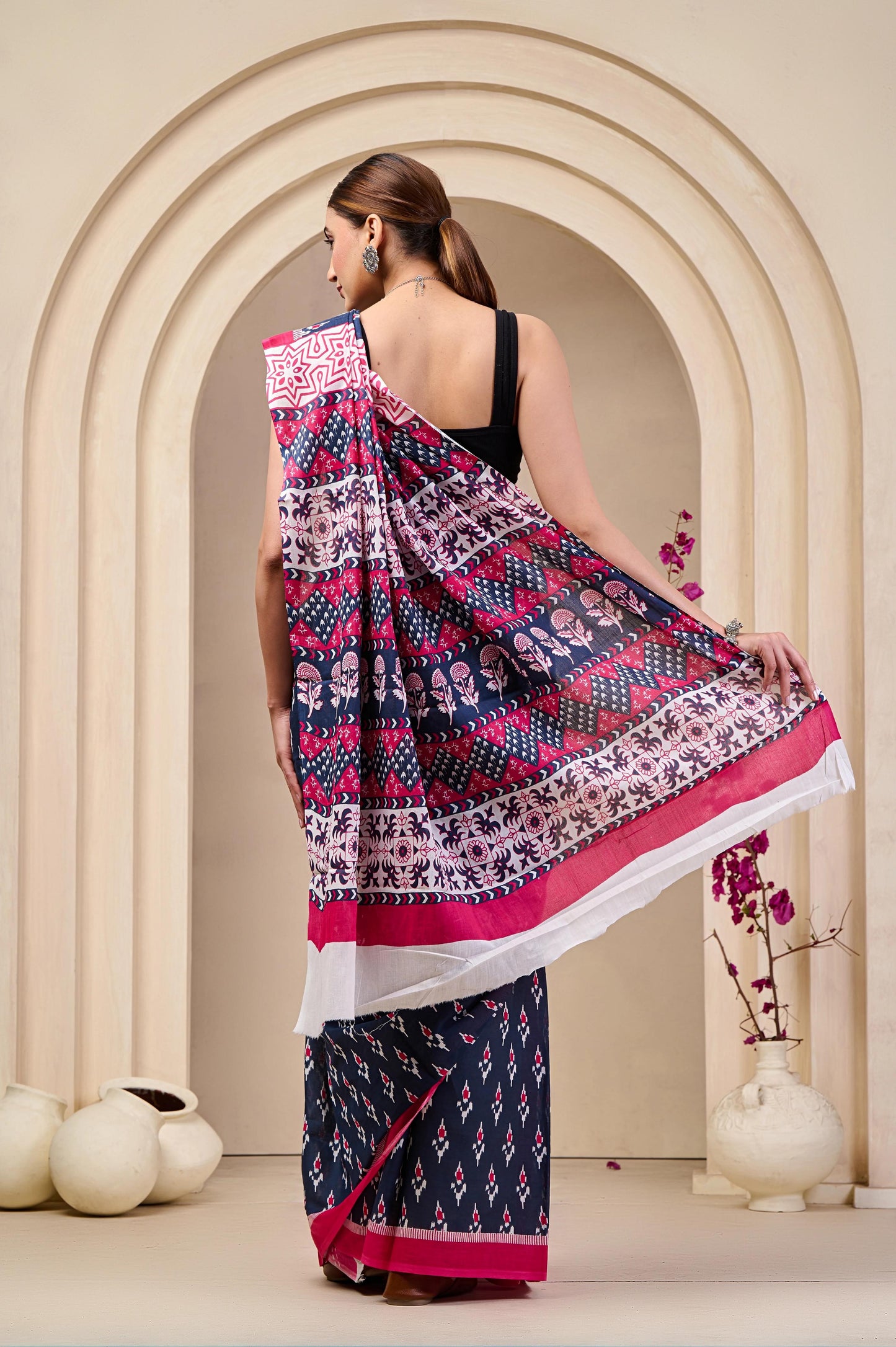 Kayatri New Designer Soft Pure Cotton Saree