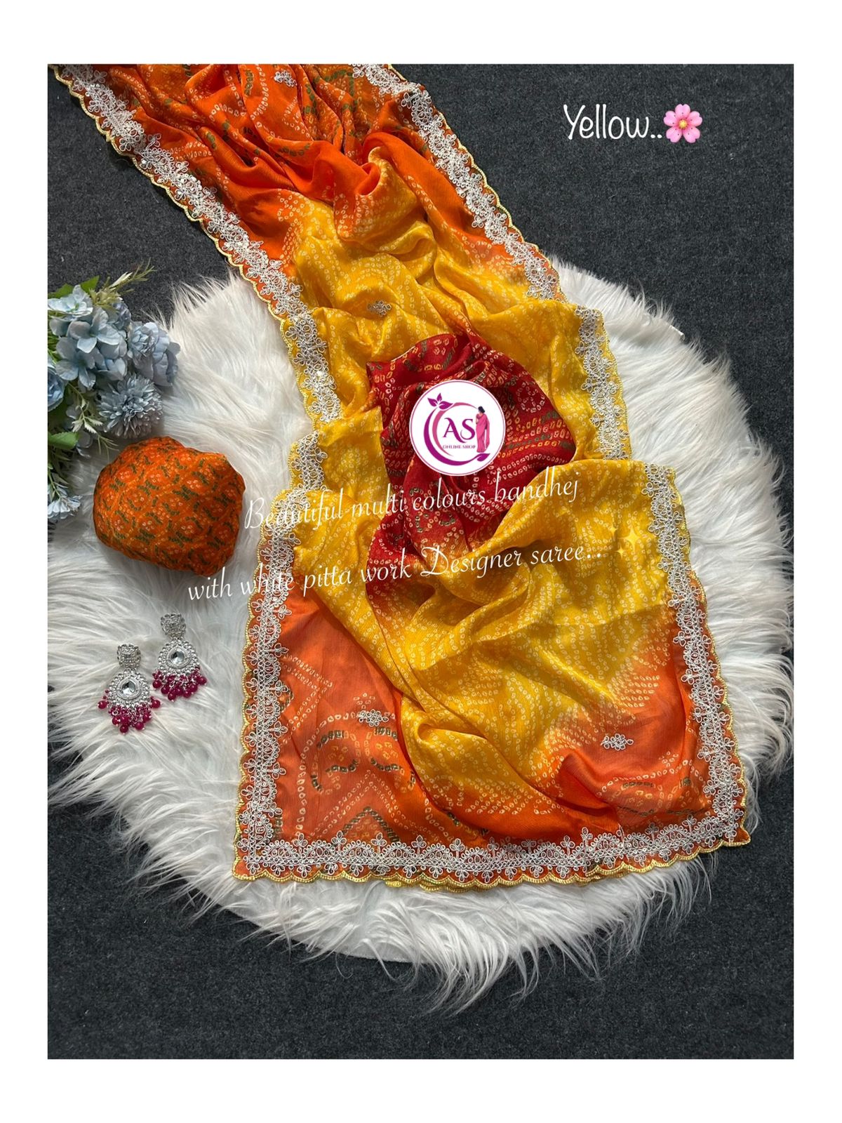 Kayatri New Soft Moss Chiffon Georgette Saree