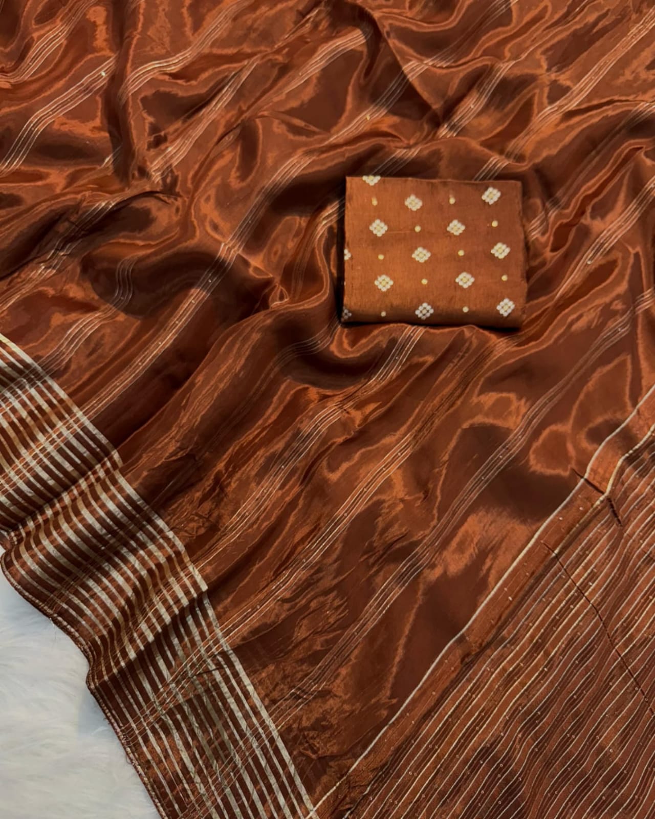 Kayatri New Designer Pure Chinon Saree