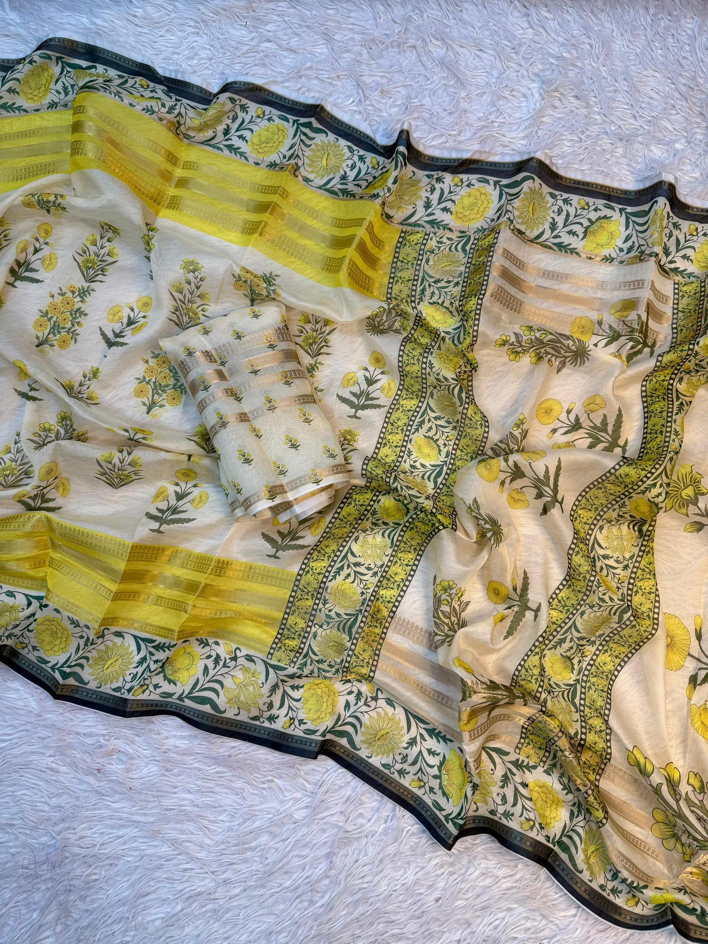 Kayatri New Soft Satin Crape Digital Print Saree