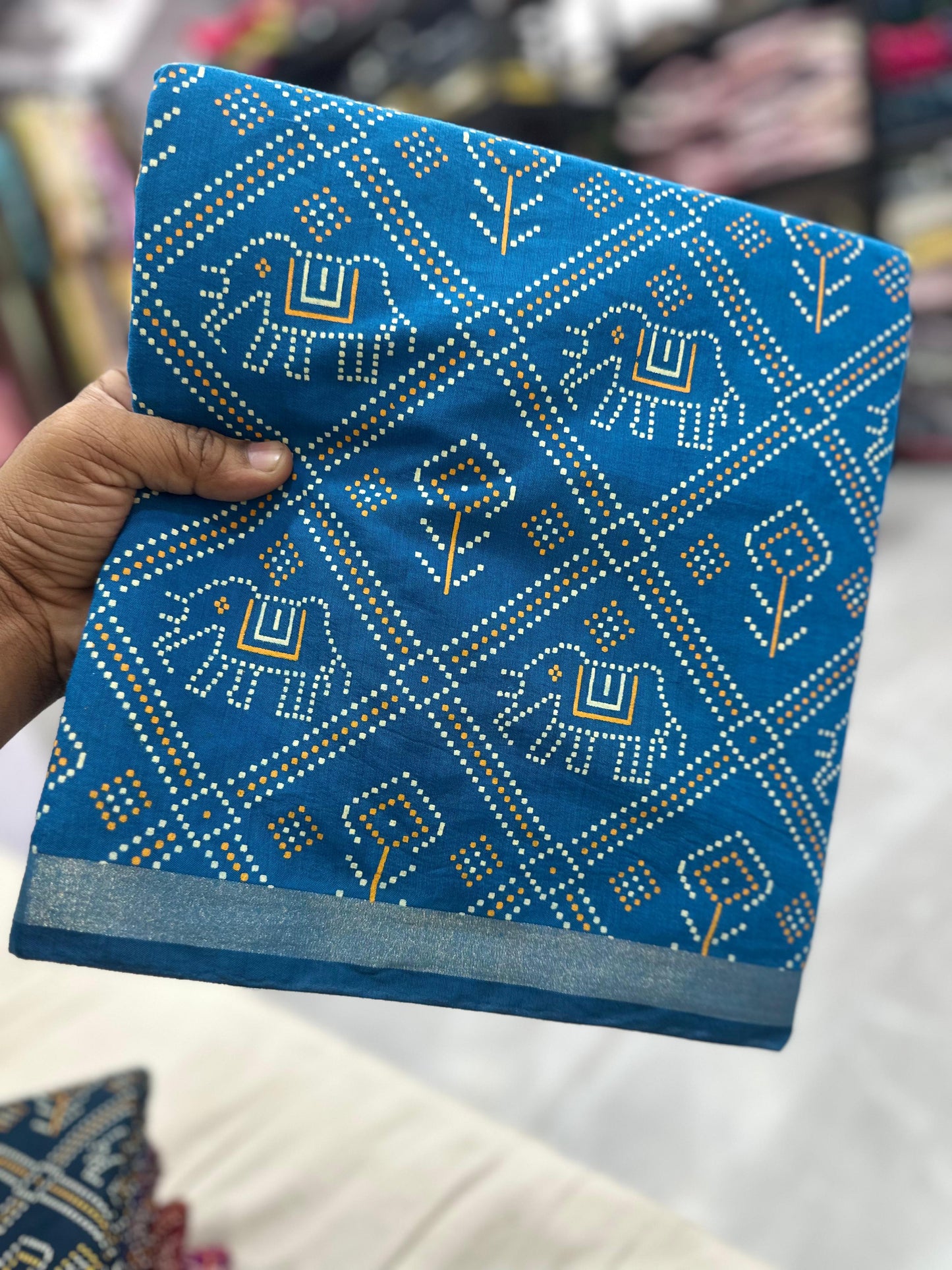 Kayatri Rajwadi Bandhani Collection Saree