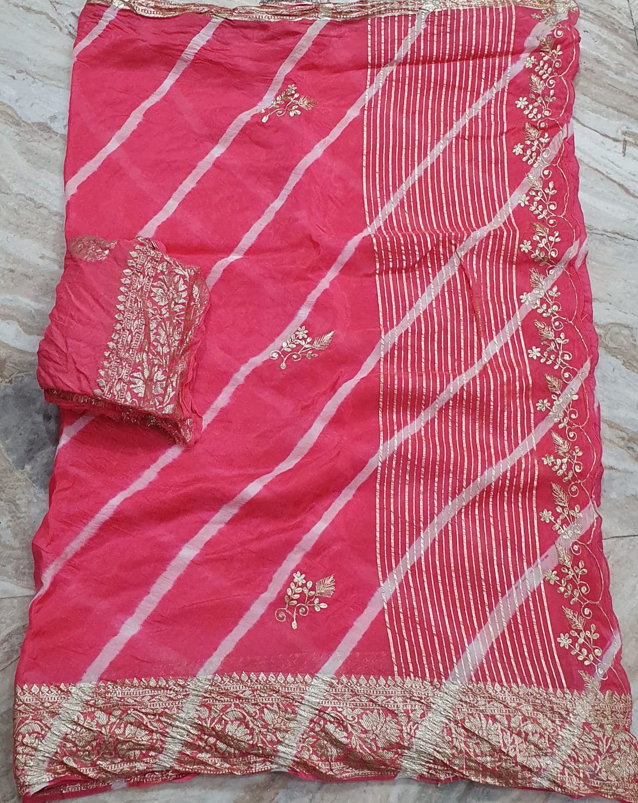 Kayatri Pure Organza Elegance with Banarasi Touch