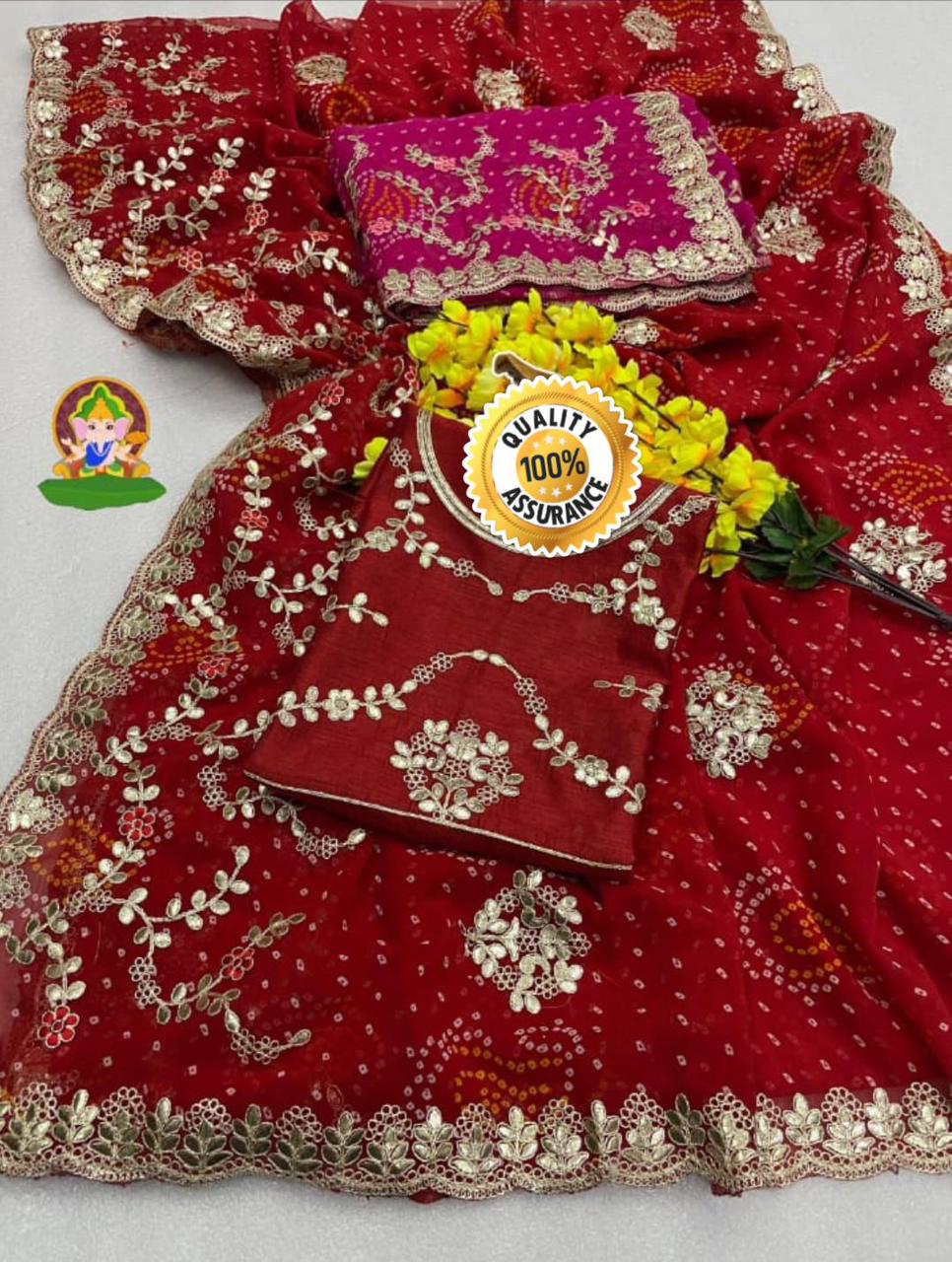 Kayatri New Georgette with Heavy Fancy Work