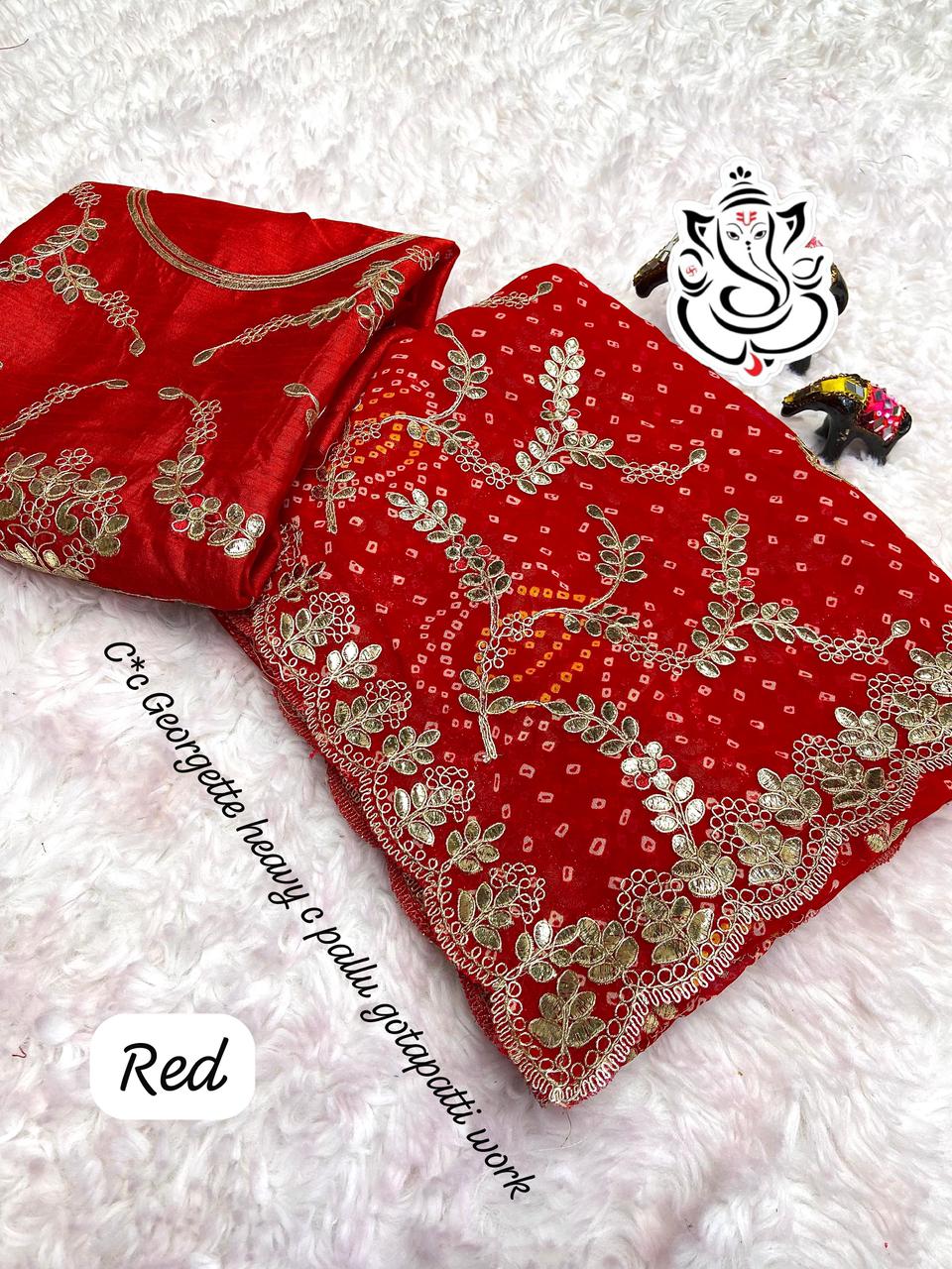 Kayatri New Georgette with Heavy Fancy Work