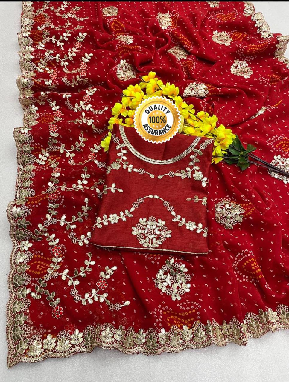 Kayatri New Georgette with Heavy Fancy Work