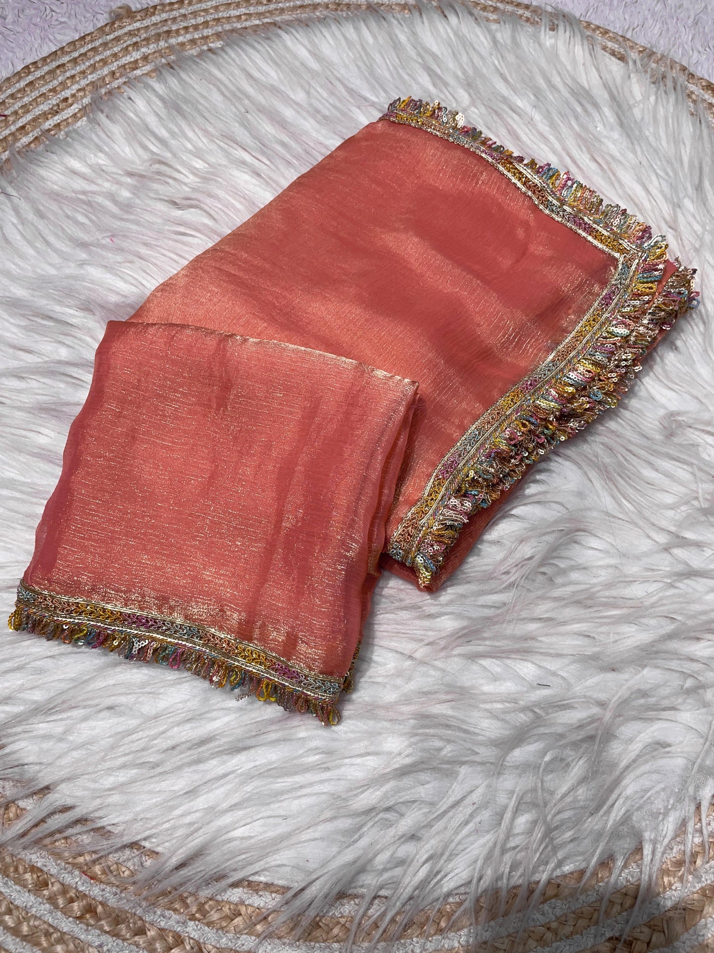 Kayatri New Beautiful Attractive Multi coding Sequence border Saree