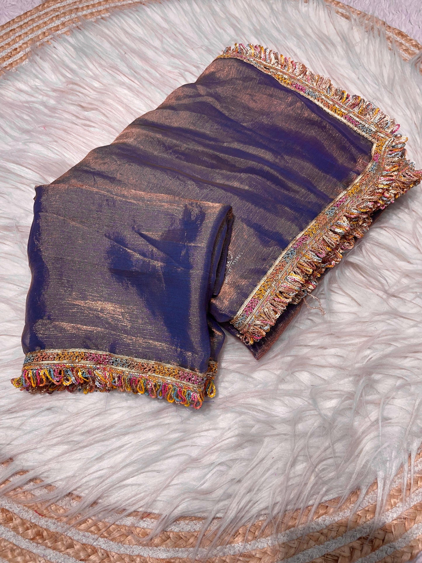 Kayatri New Beautiful Attractive Multi coding Sequence border Saree