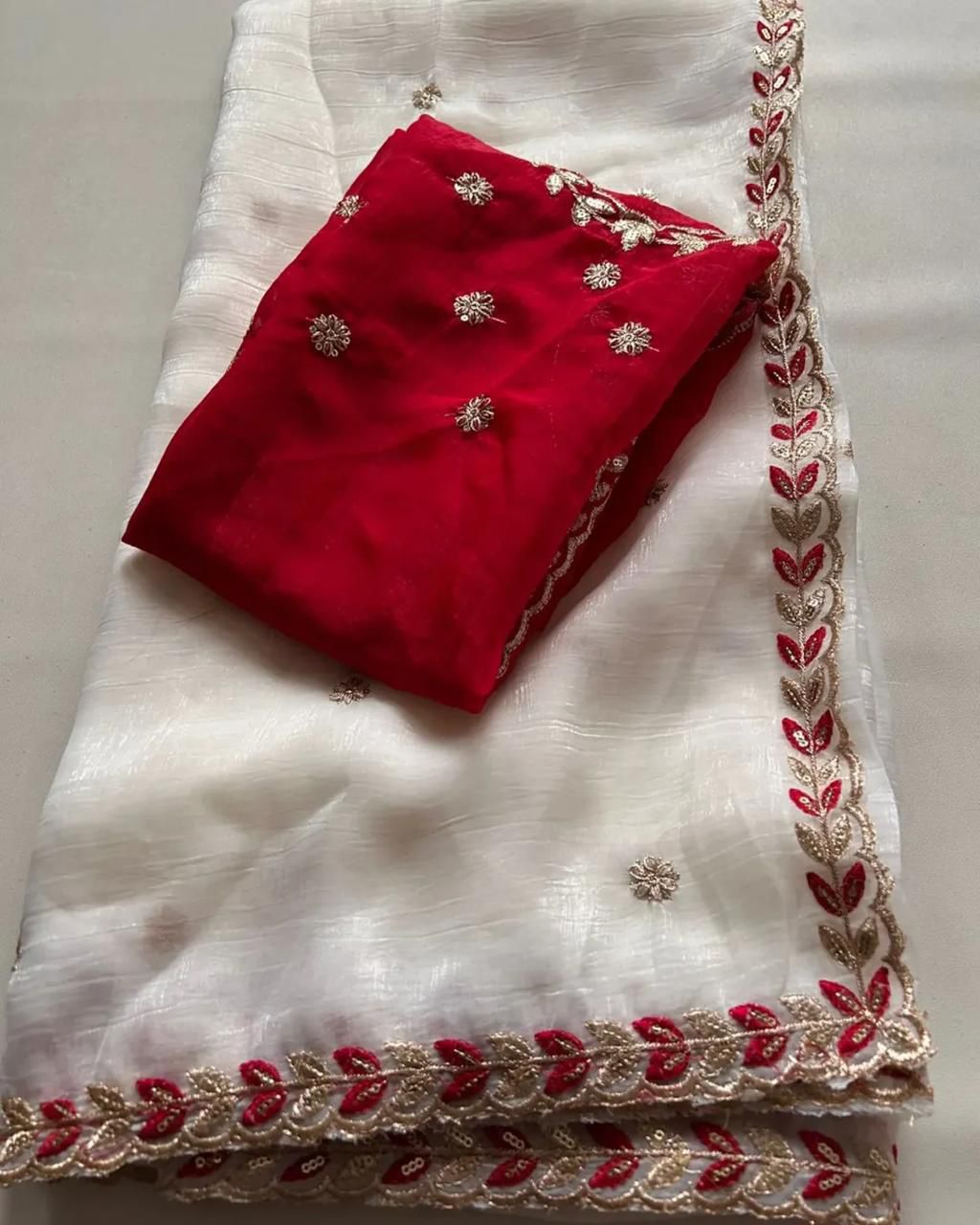 Kayatri New Churchy designer sequence and Multi work Saree