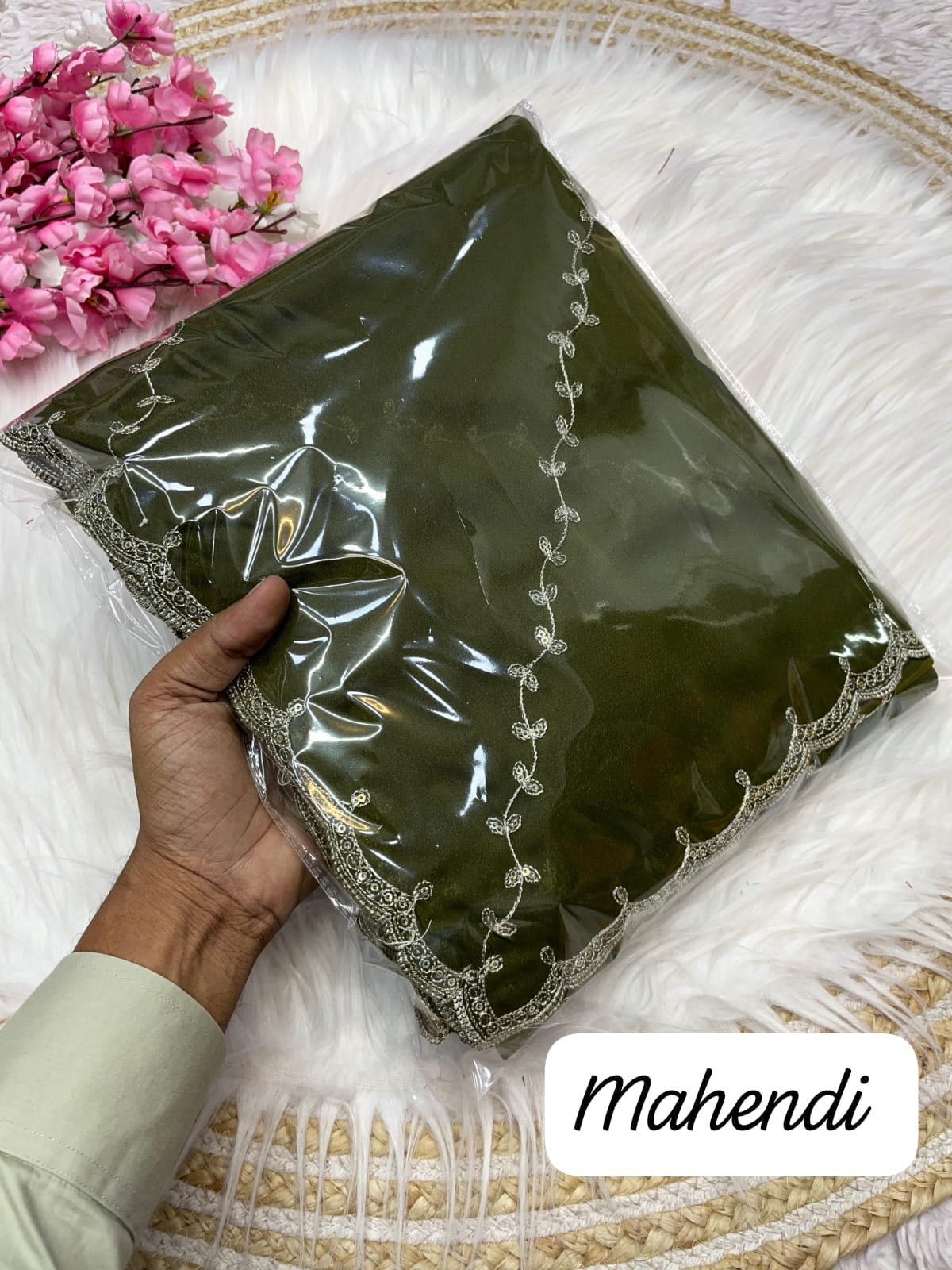 Kayatri New Blooming Chocolate With Beautiful Embroidery Sequence Zari Work