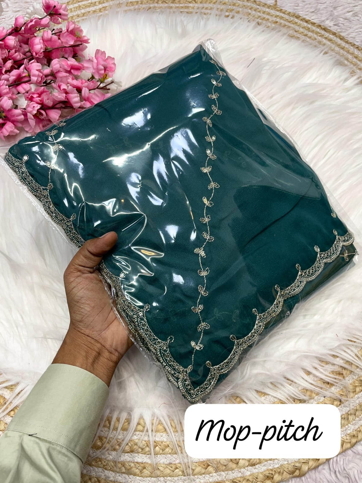 Kayatri New Blooming Chocolate With Beautiful Embroidery Sequence Zari Work