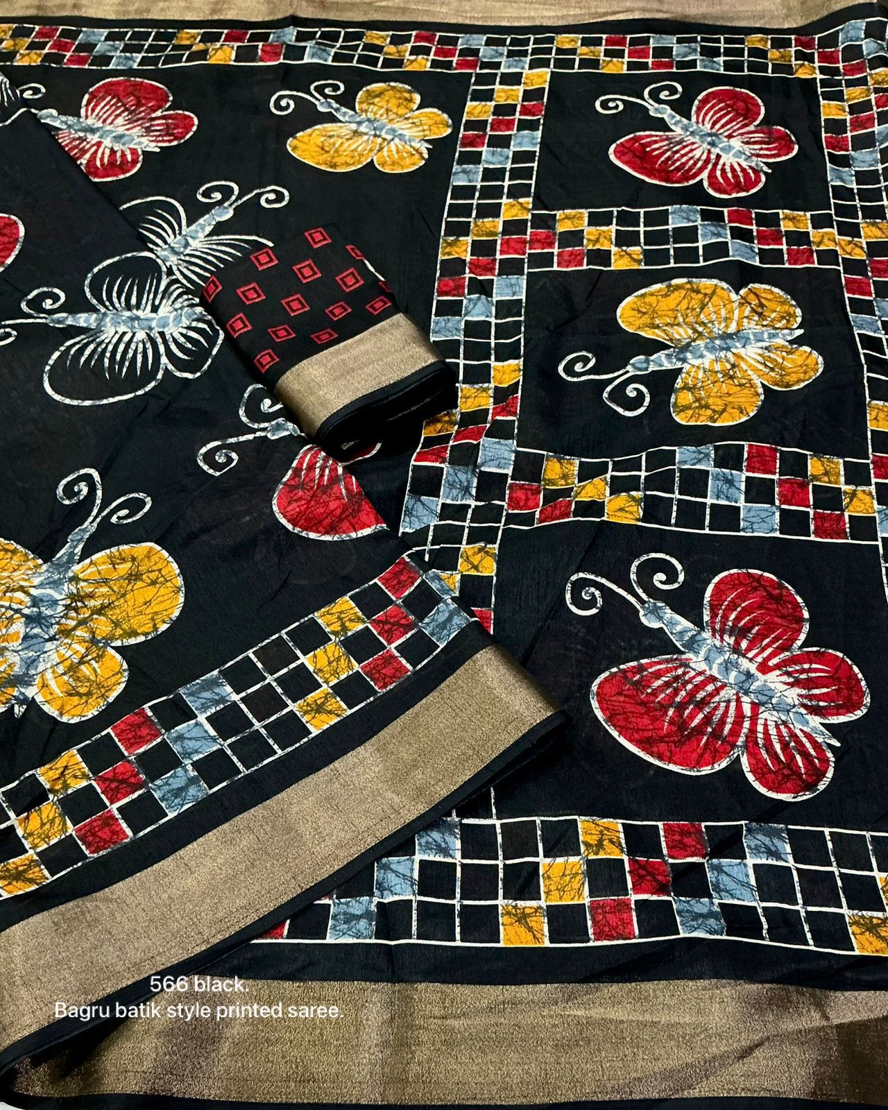 Kayatri New Soft cotton crape saree with zari pattu woven border saree