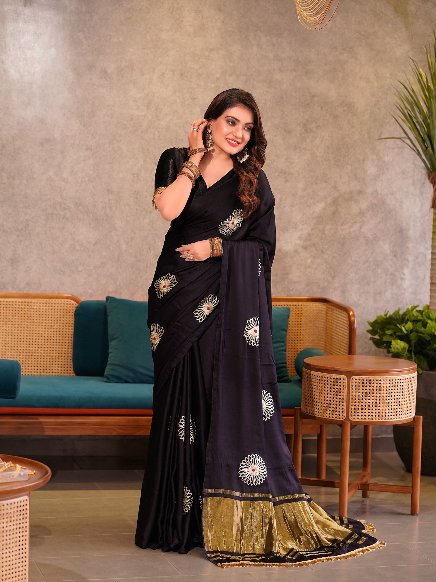 Kayatri New Gaji Silk Jaipuri Pure Saree