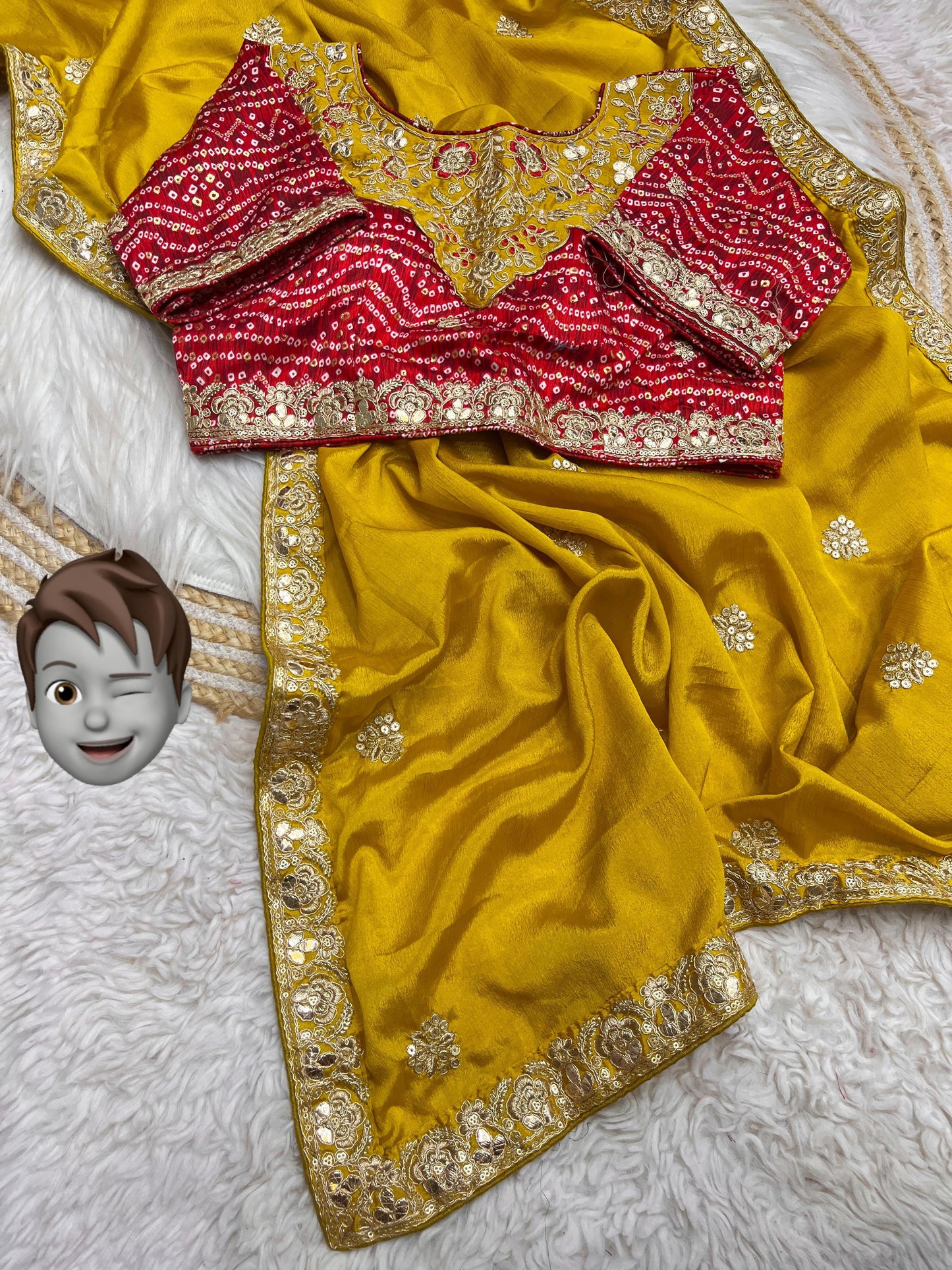 Kayatri New latest trending arrivalsheavy c-pallu chainstiched multi work butta in whole saree