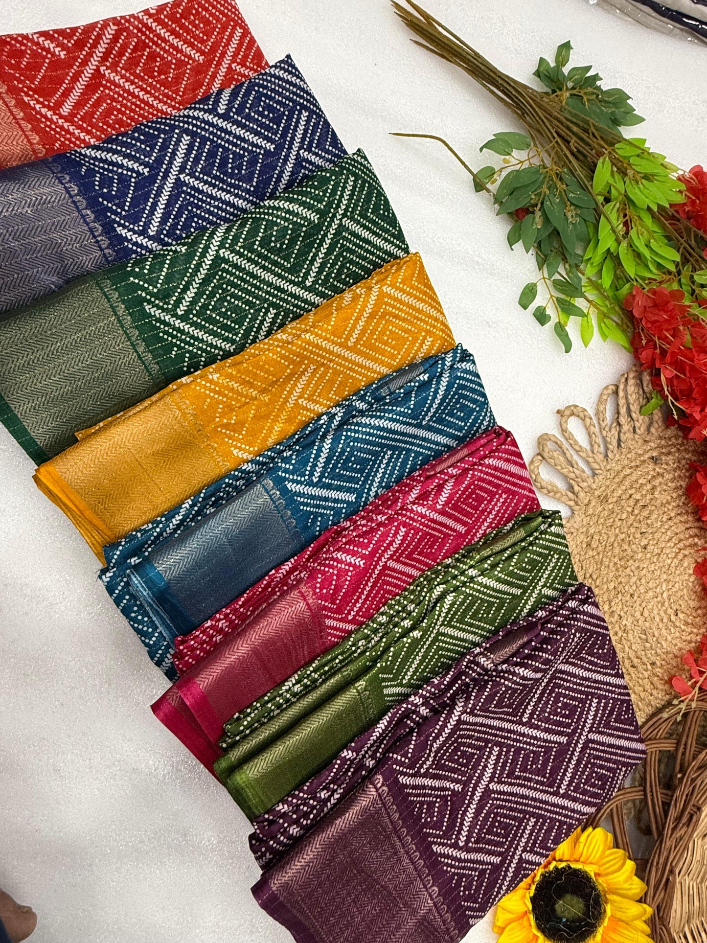 Kayatri New Pure Dola silk with in all over saree boder same as originall boder only
