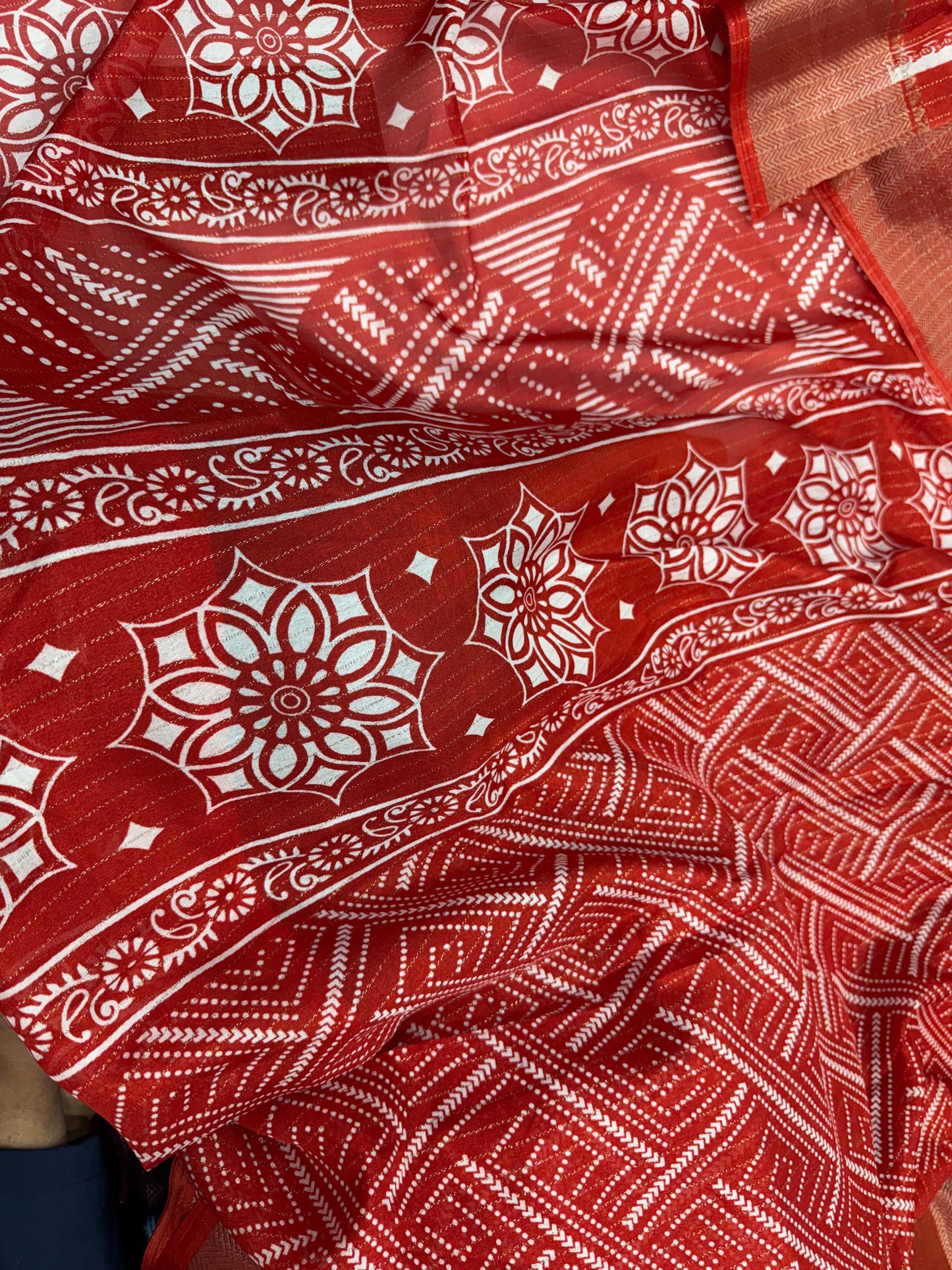 Kayatri New Pure Dola silk with in all over saree boder same as originall boder only