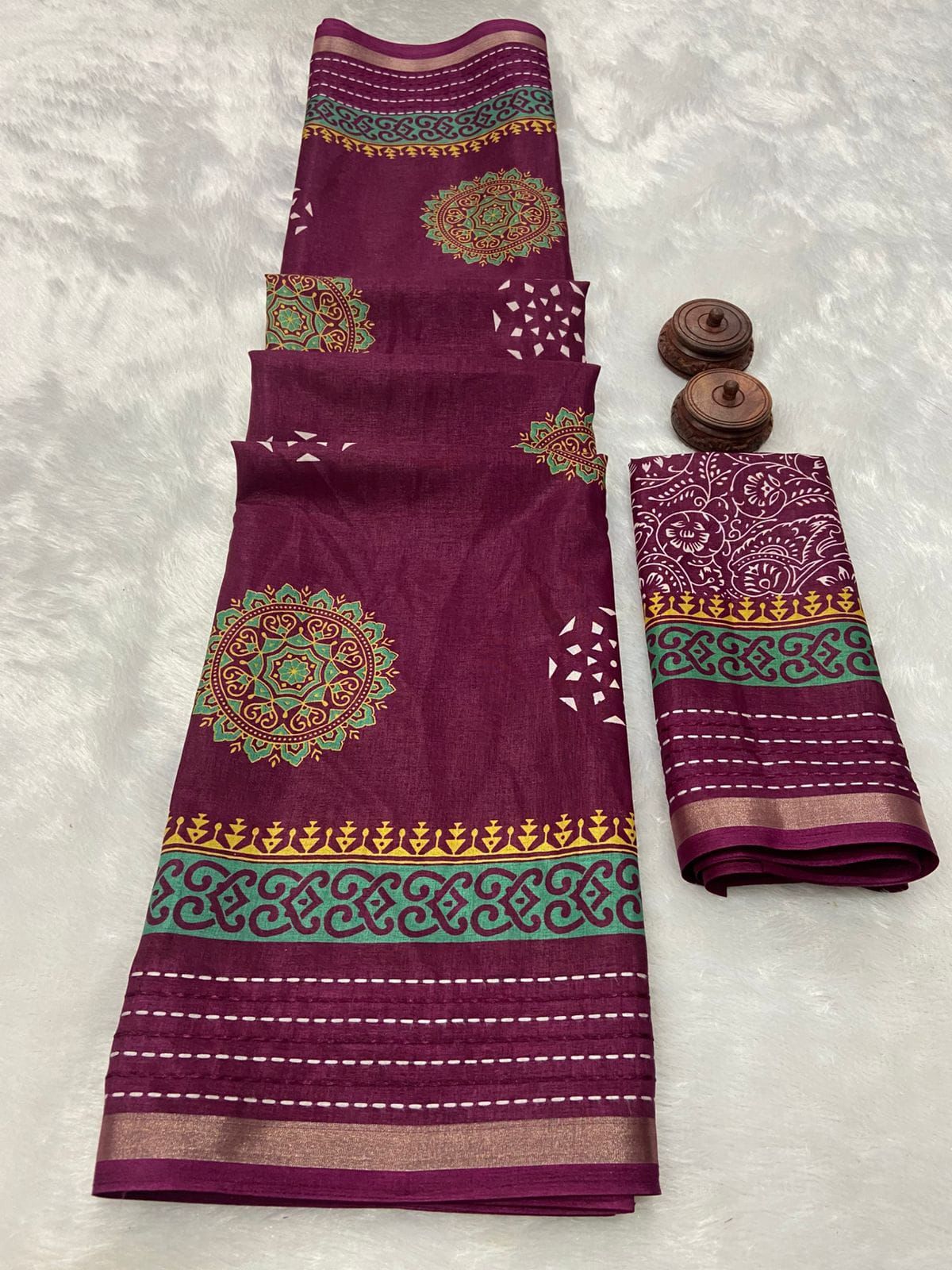 Kayatri New PURE AND SOFT DOLA SILK Saree