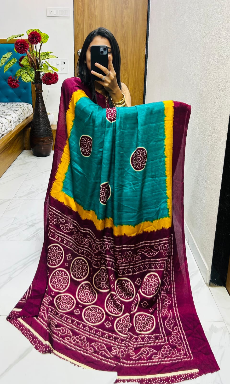 Kawyatri New Lagdi pure Gajji Soft Silk saree