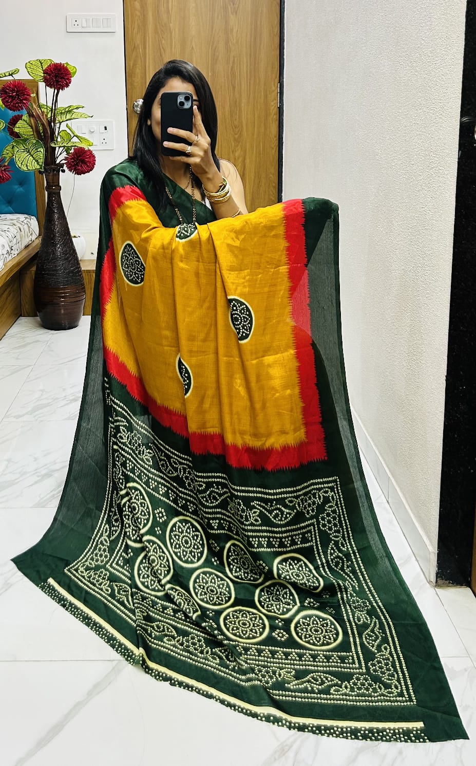 Kawyatri New Lagdi pure Gajji Soft Silk saree