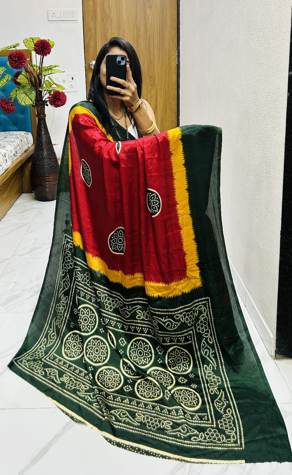 Kawyatri New Lagdi pure Gajji Soft Silk saree