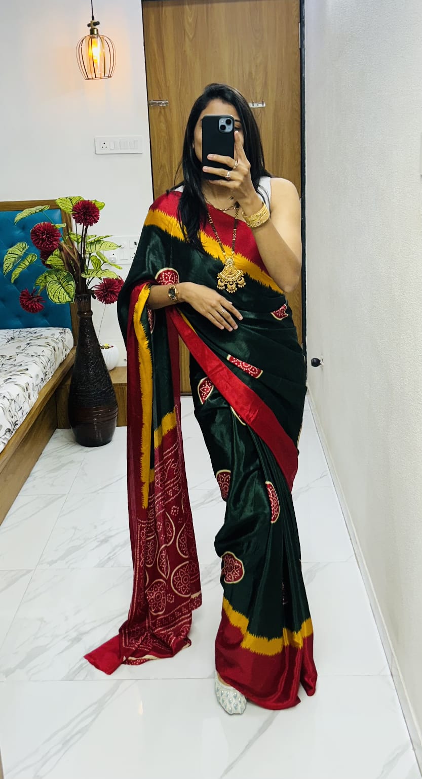Kawyatri New Lagdi pure Gajji Soft Silk saree