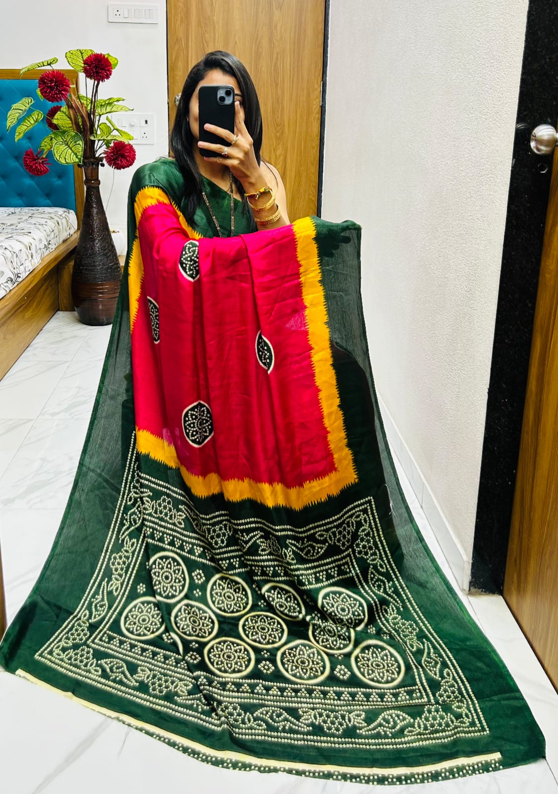 Kawyatri New Lagdi pure Gajji Soft Silk saree
