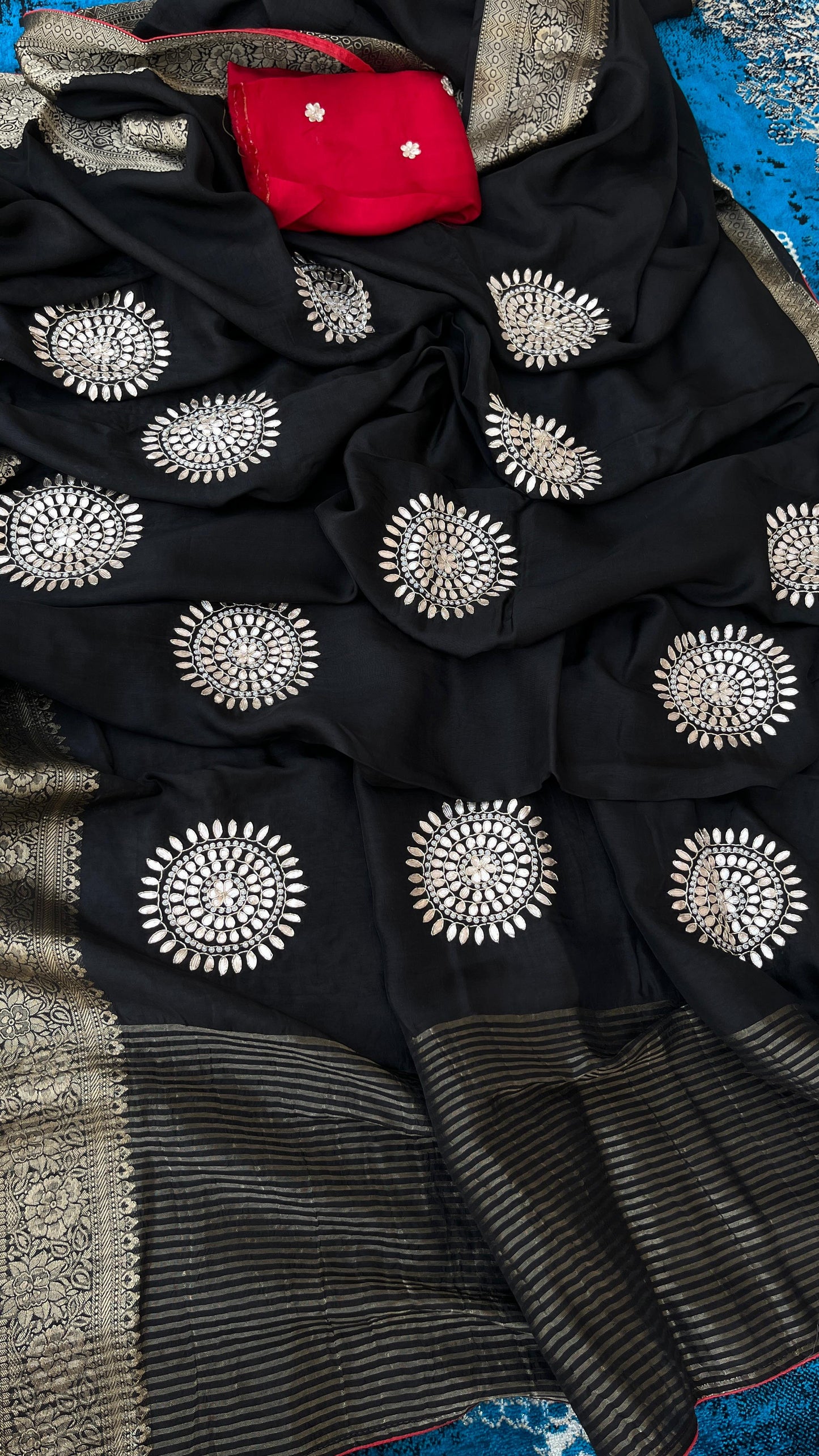 Kayatri New Fabric pure moonga silk saree with beautiful hand work