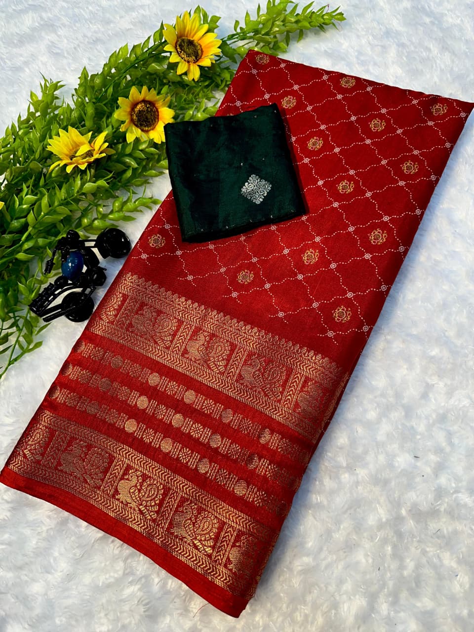 Kayatri New Soft Dola Saree Osam bhadni paluu saree
